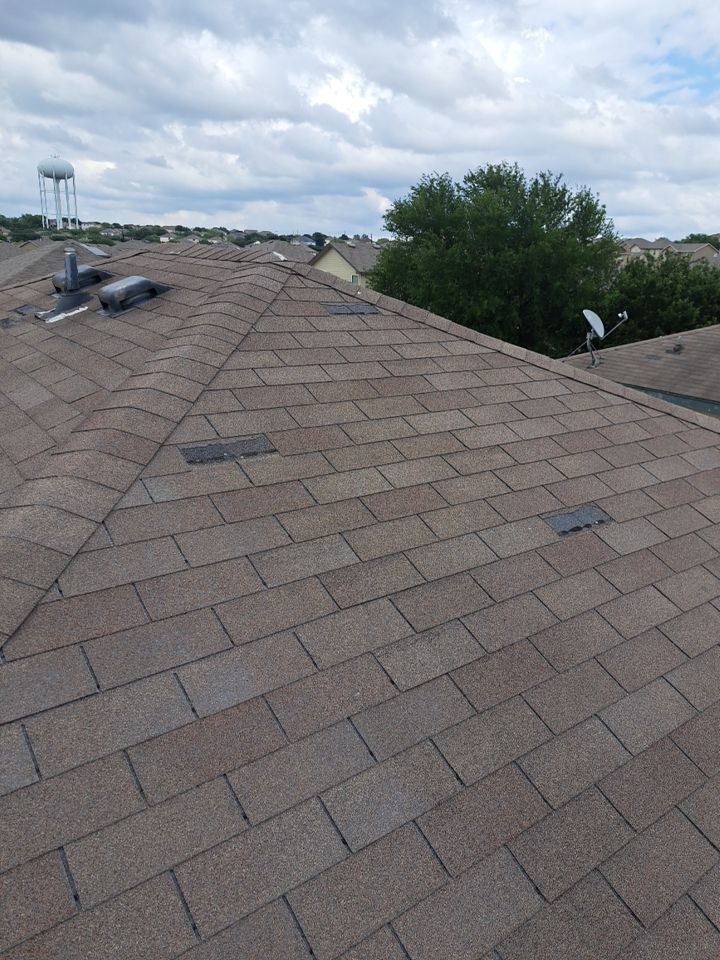 Reroof w/ window repairs by Heaven Sent Roofing, LLC 