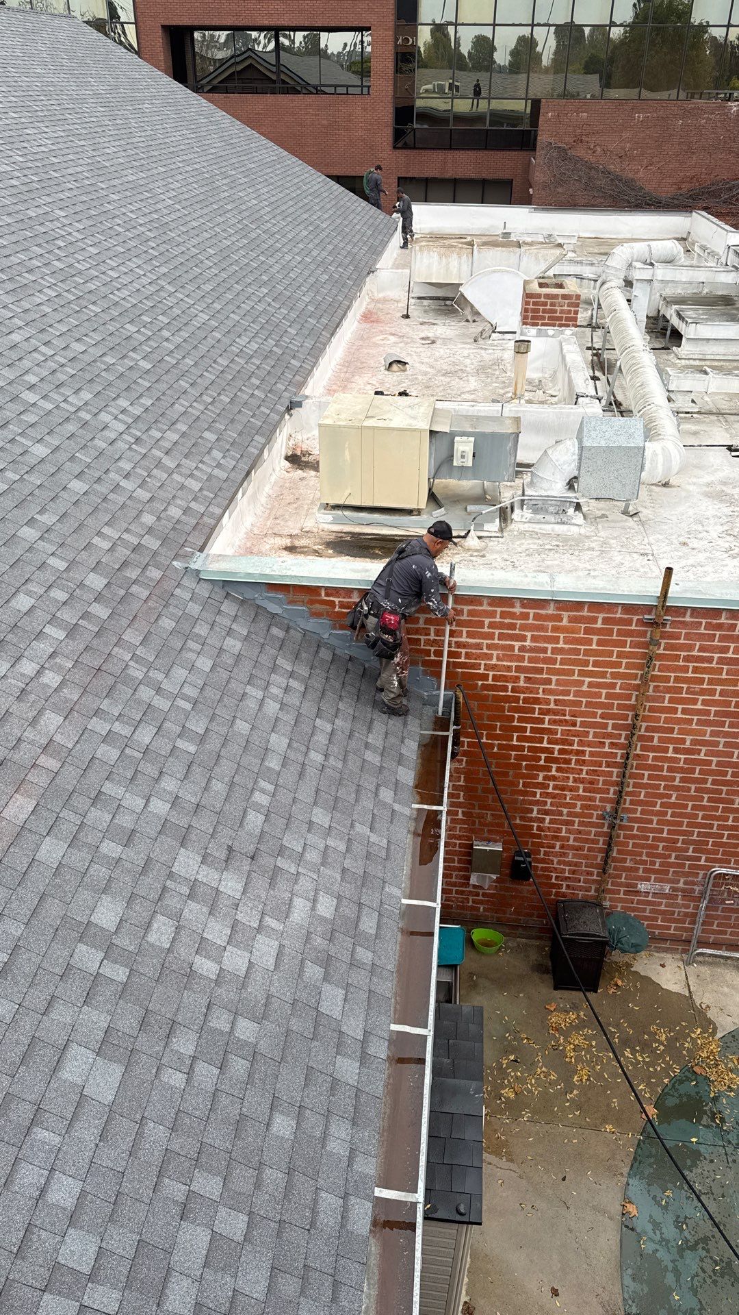Brentwood Presbyterian Church - New Roof Installation using Owens Corning Duration Cool Shingles by Hull Brothers Roofing