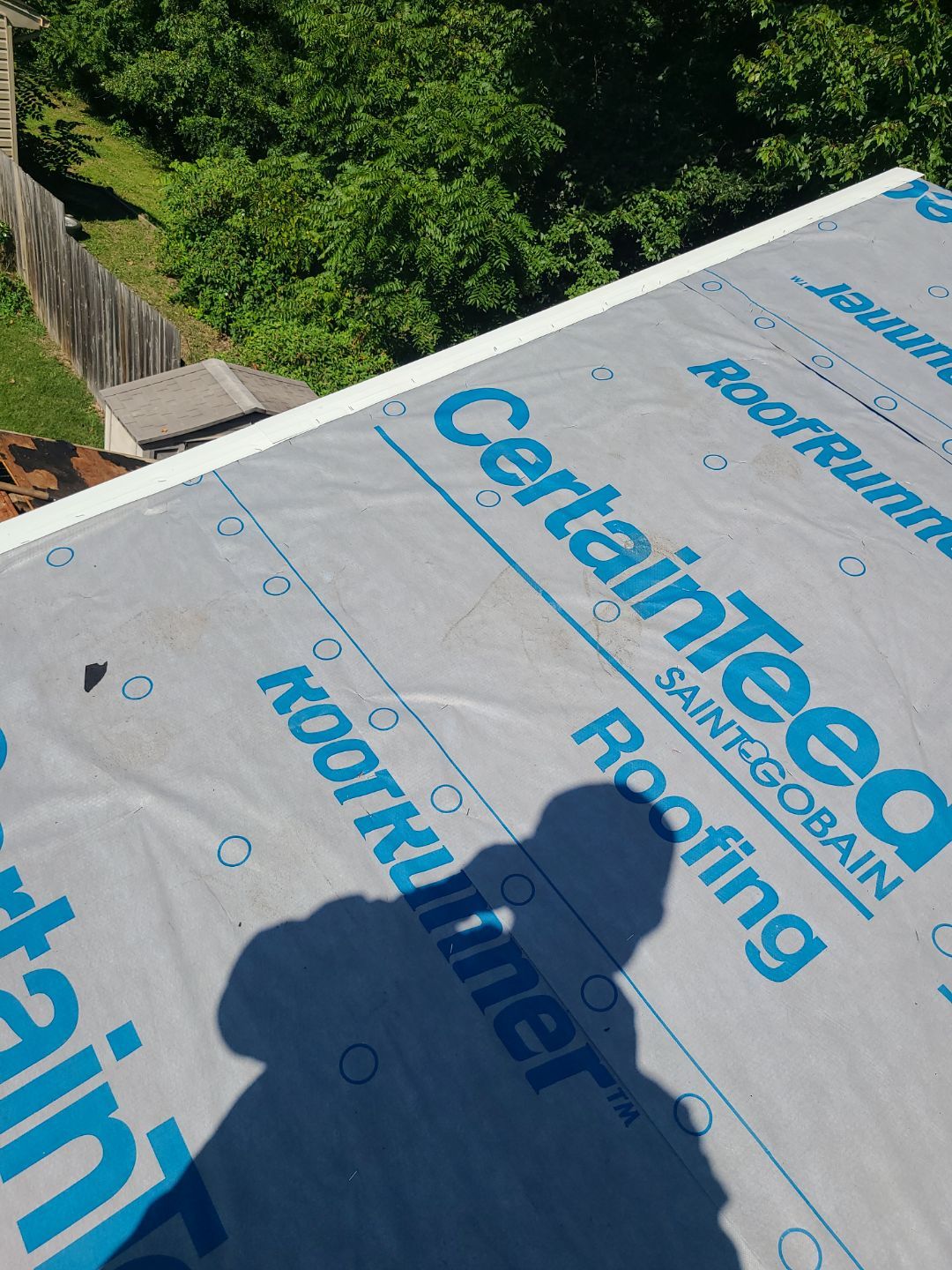 Burke: Residential Roof Installation with CertainTeed Landmark Pro Designer Shingles in Max Def Charcoal Black by RM Banning, Inc.