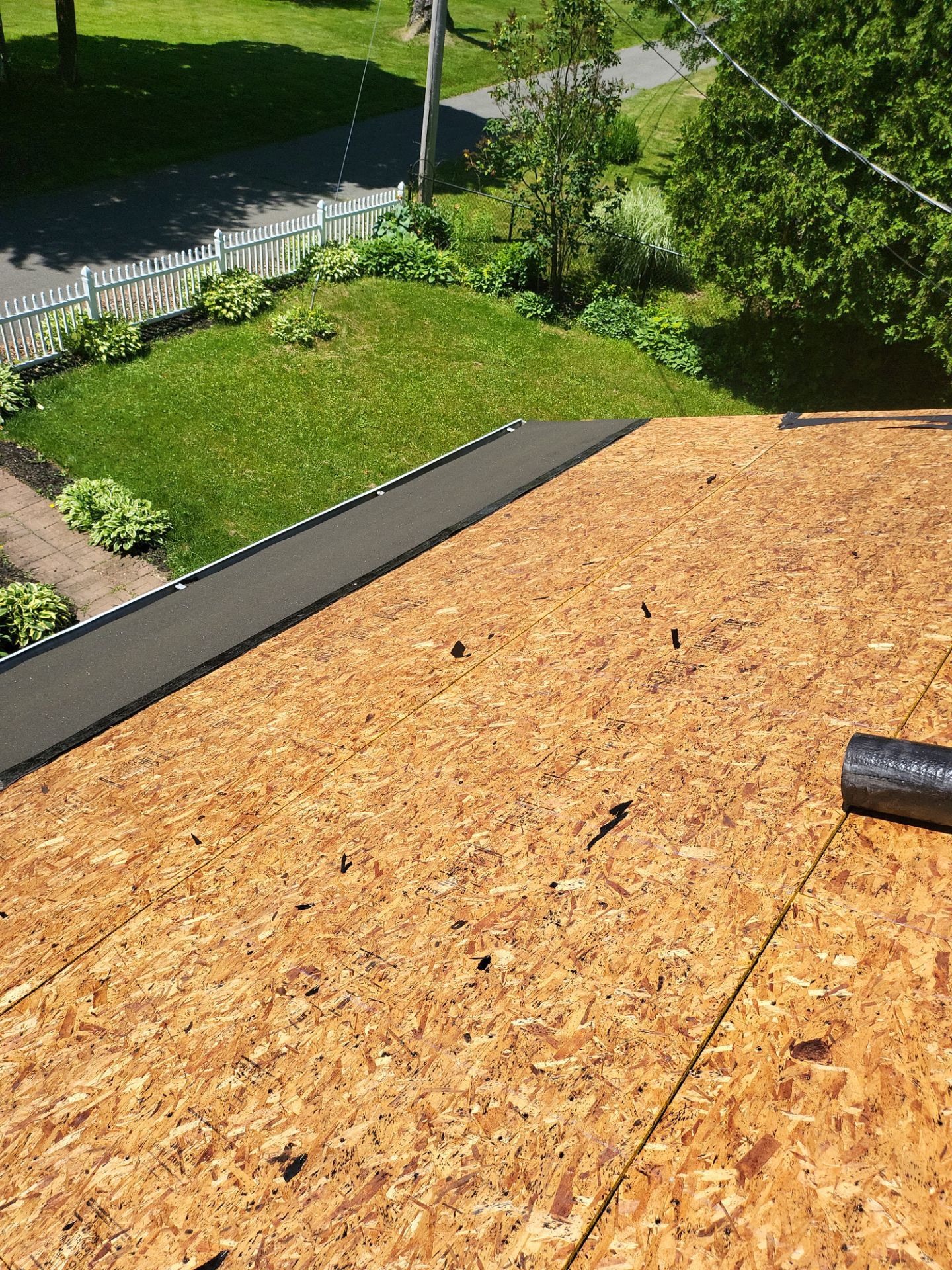 Residential Roofing Installation using Owens Corning TruDefinition Duration AR - Williamsburg Gray by A Plus Exterior