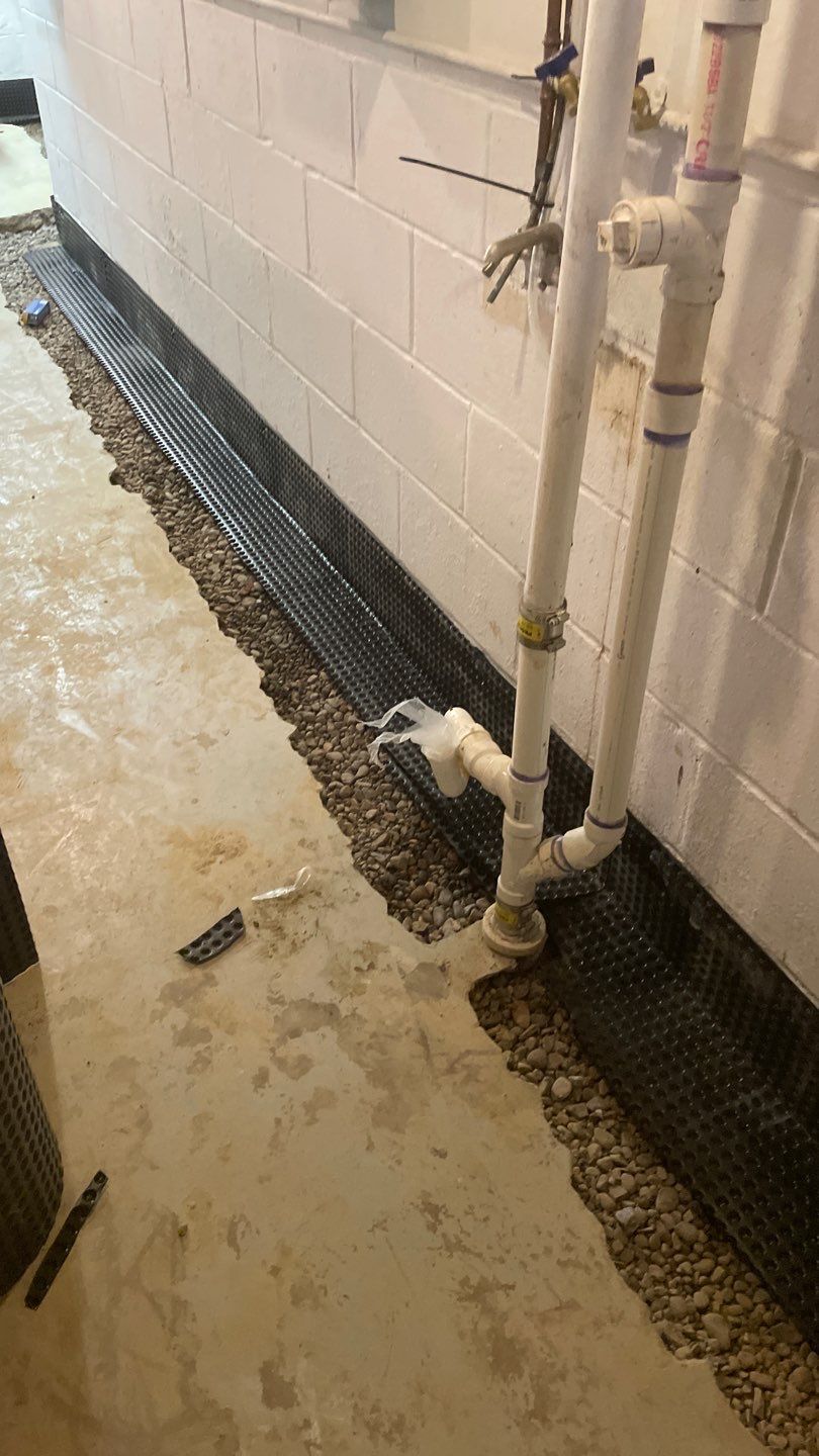 Waterproofing for our neighbor Heather by Waterproofing Northeast