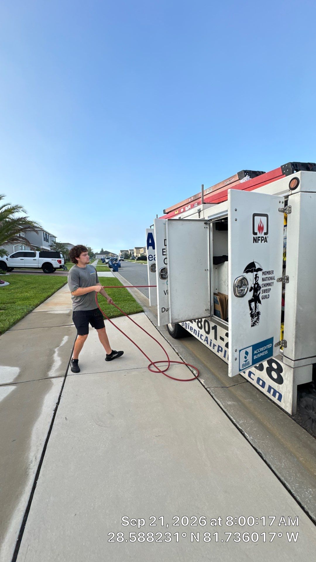 Dryer Connection & Roof-Vent Service in Minneola by Hygienic Air, Inc