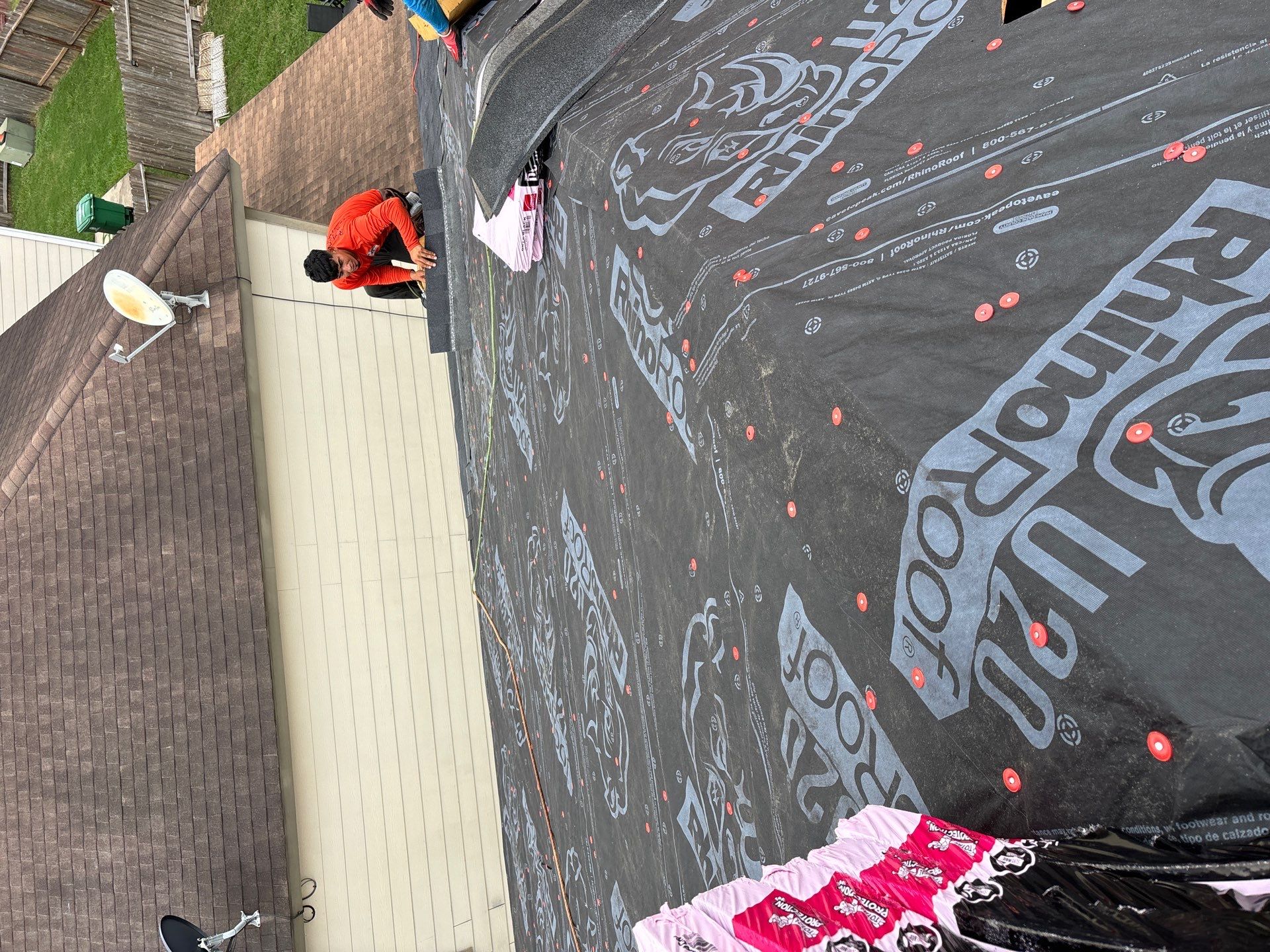 Residential Roofing Repair using Owen's Corning Duration (Lifetime) Shingles by Roof Repair Company