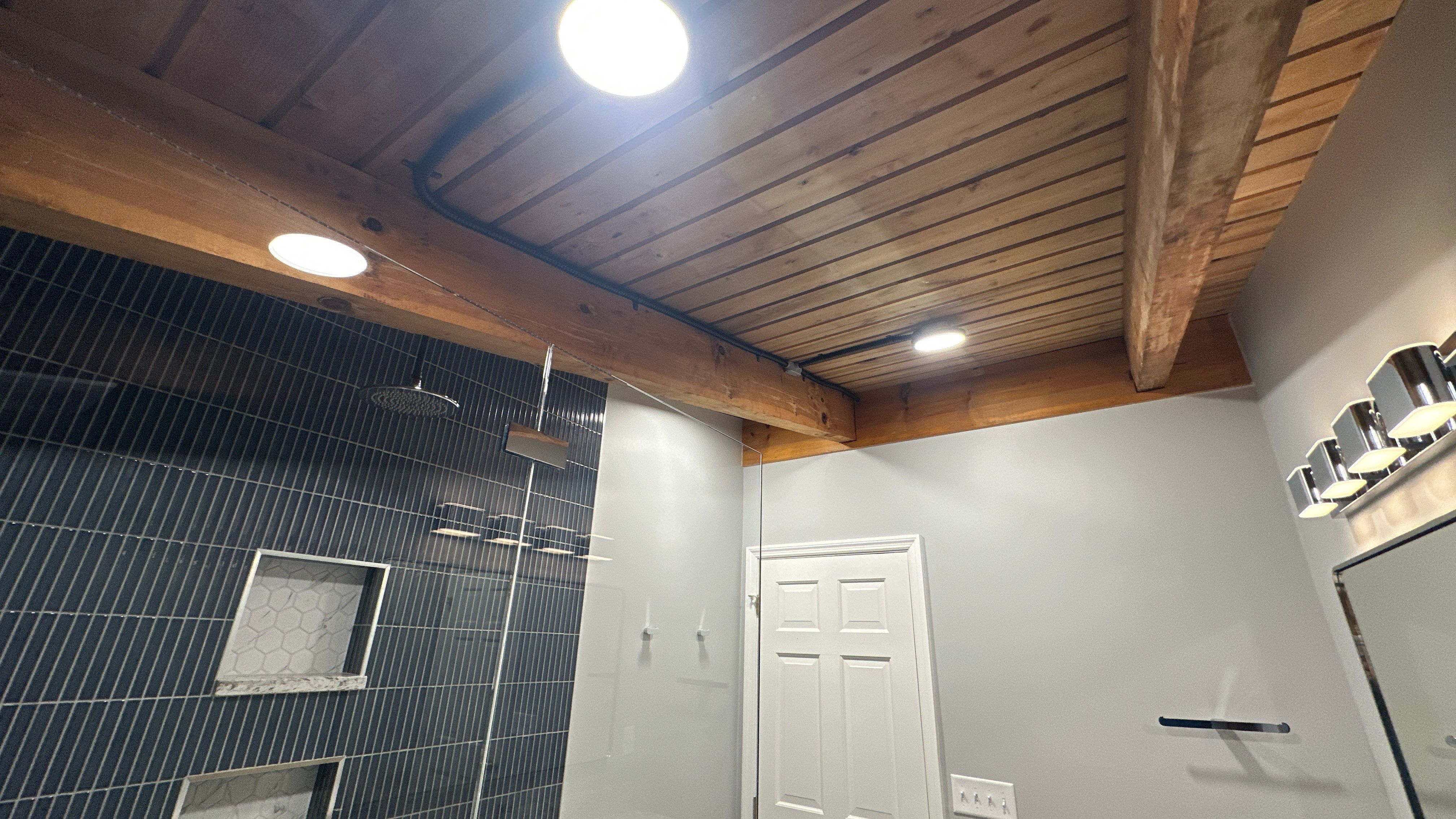 Brandt Double Bathroom Remodel by Integrity Tile and Home LLC