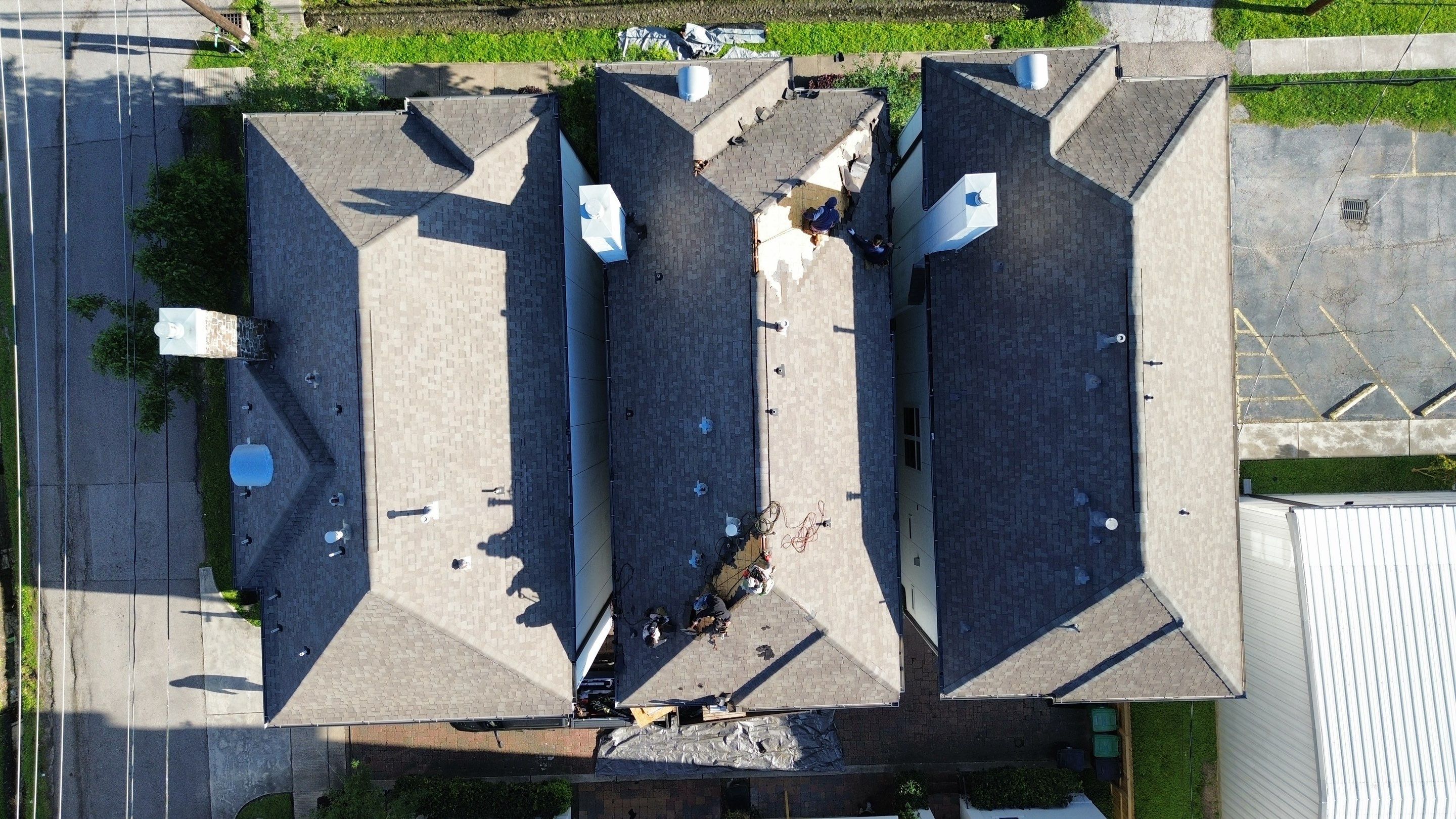 Roof Replacement using IKO Nordic in the Heights! by Core Four Roofing
