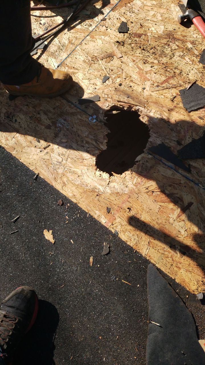 Burke Certainteed Landmark Pro MD Colonial Slate New Roof Installation by RM Banning, Inc.