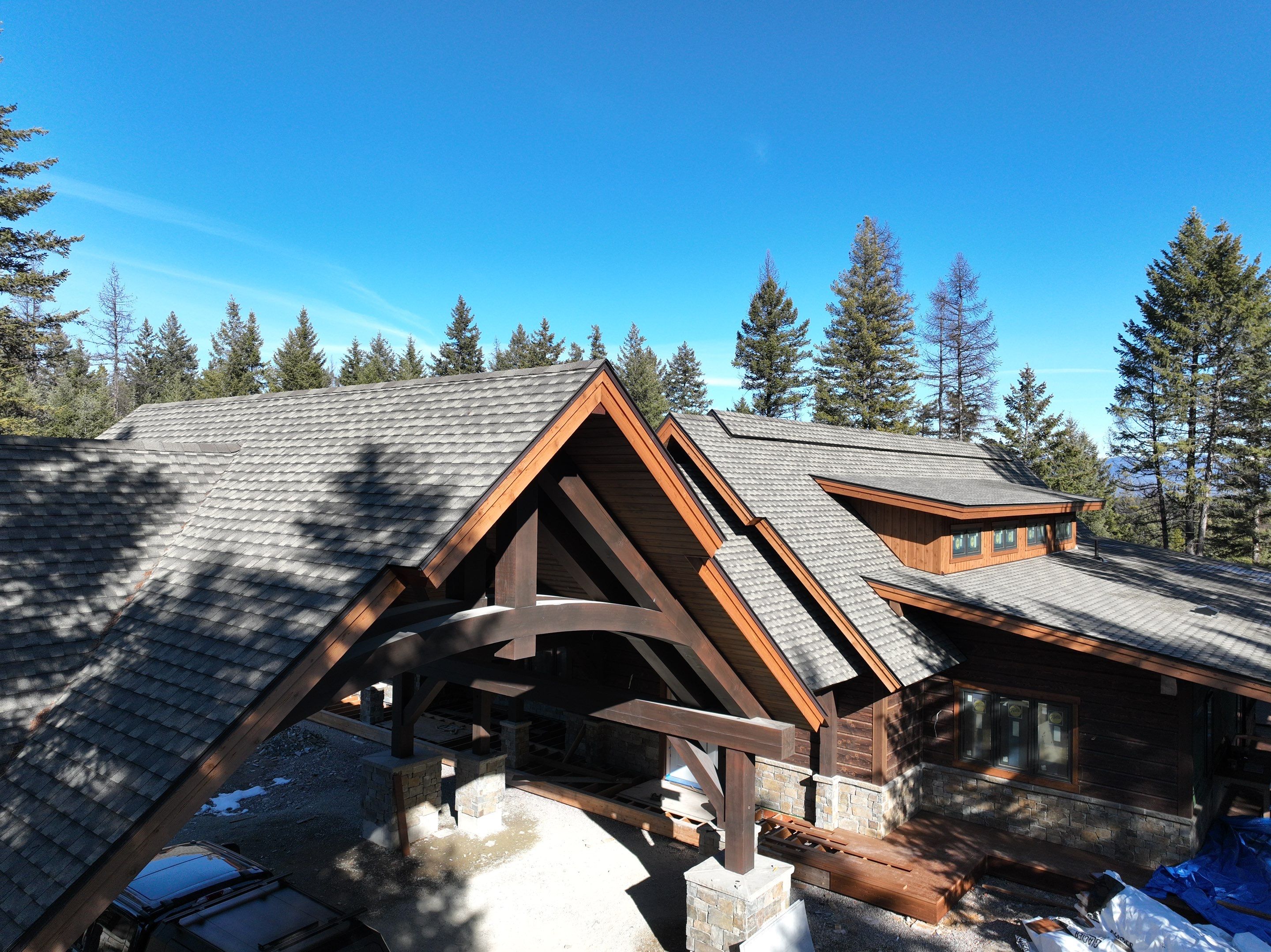 UHDZ Whitefish Hills - Weathered Wood by Montana Roofing Solutions