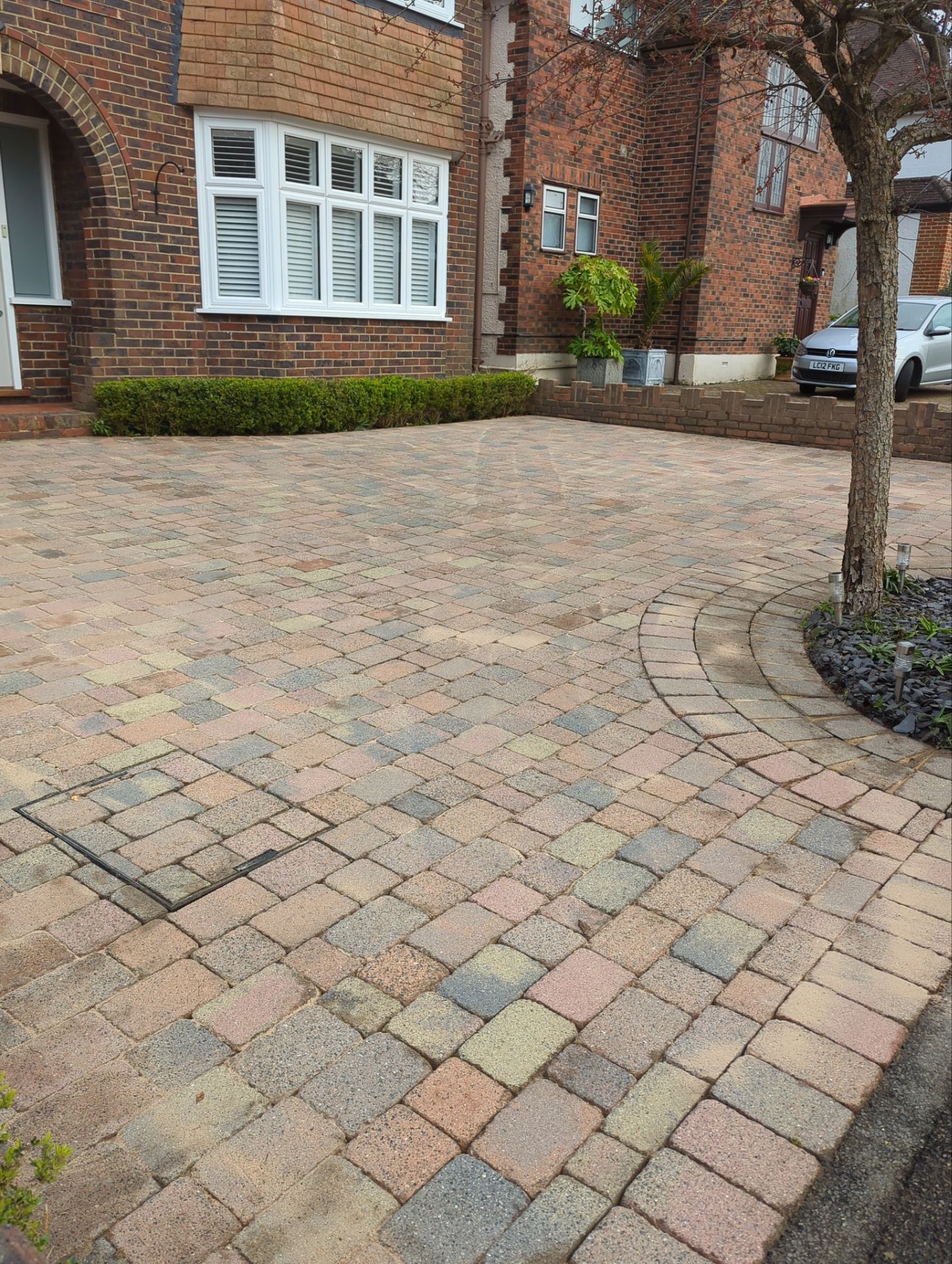 Driveway And Patio Clean using honda 21 ltr/min by Ges Exterior Cleaning ltd
