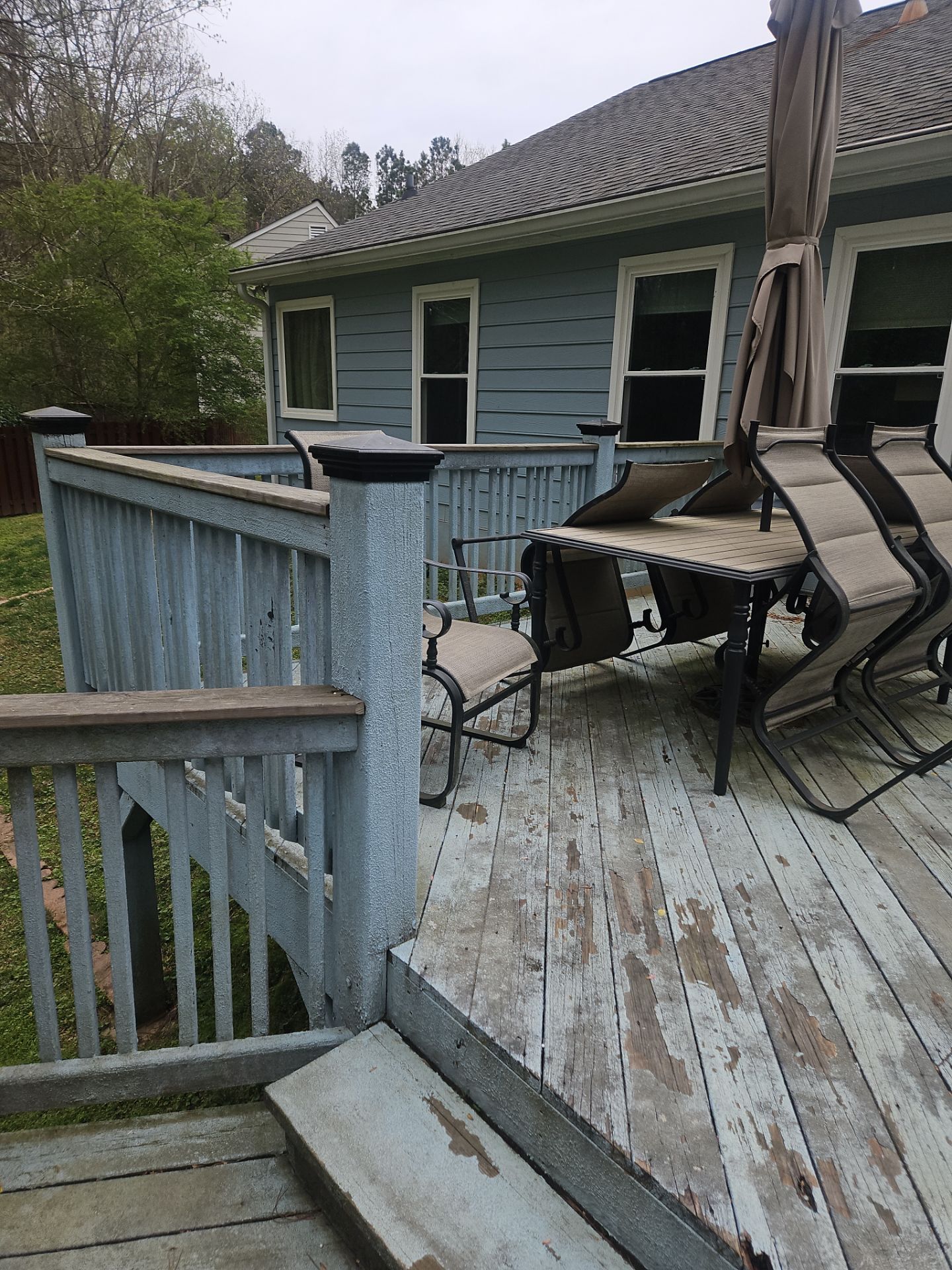 Marietta, GA Deck Resurface using Pressure Treated Pine by Nelson Exteriors 