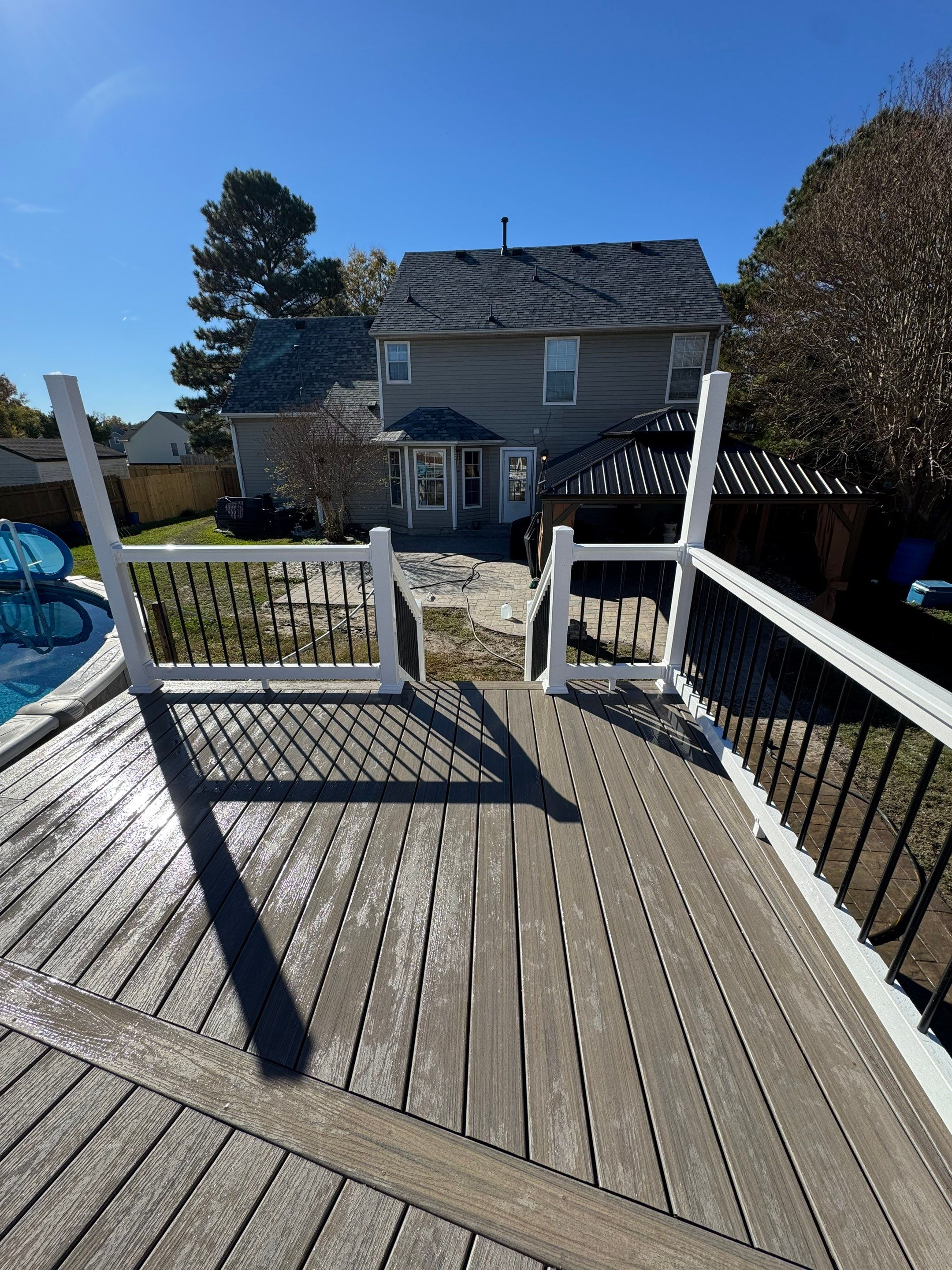 Stunning New Deck! by Tidewater Fence