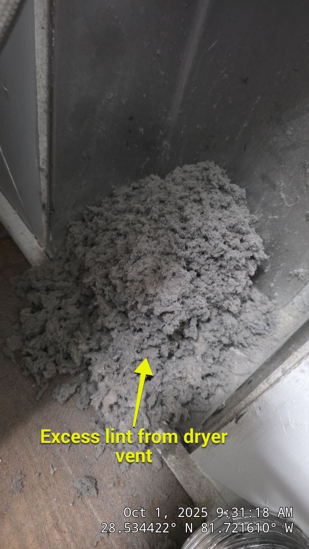 Dryer Vent Cleaning in Clermont by Hygienic Air, Inc