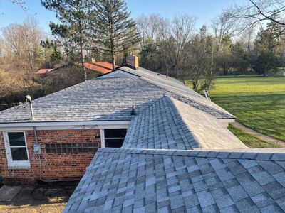 Residential Roofing Installation using Owens Corning Duration Quarry Grey