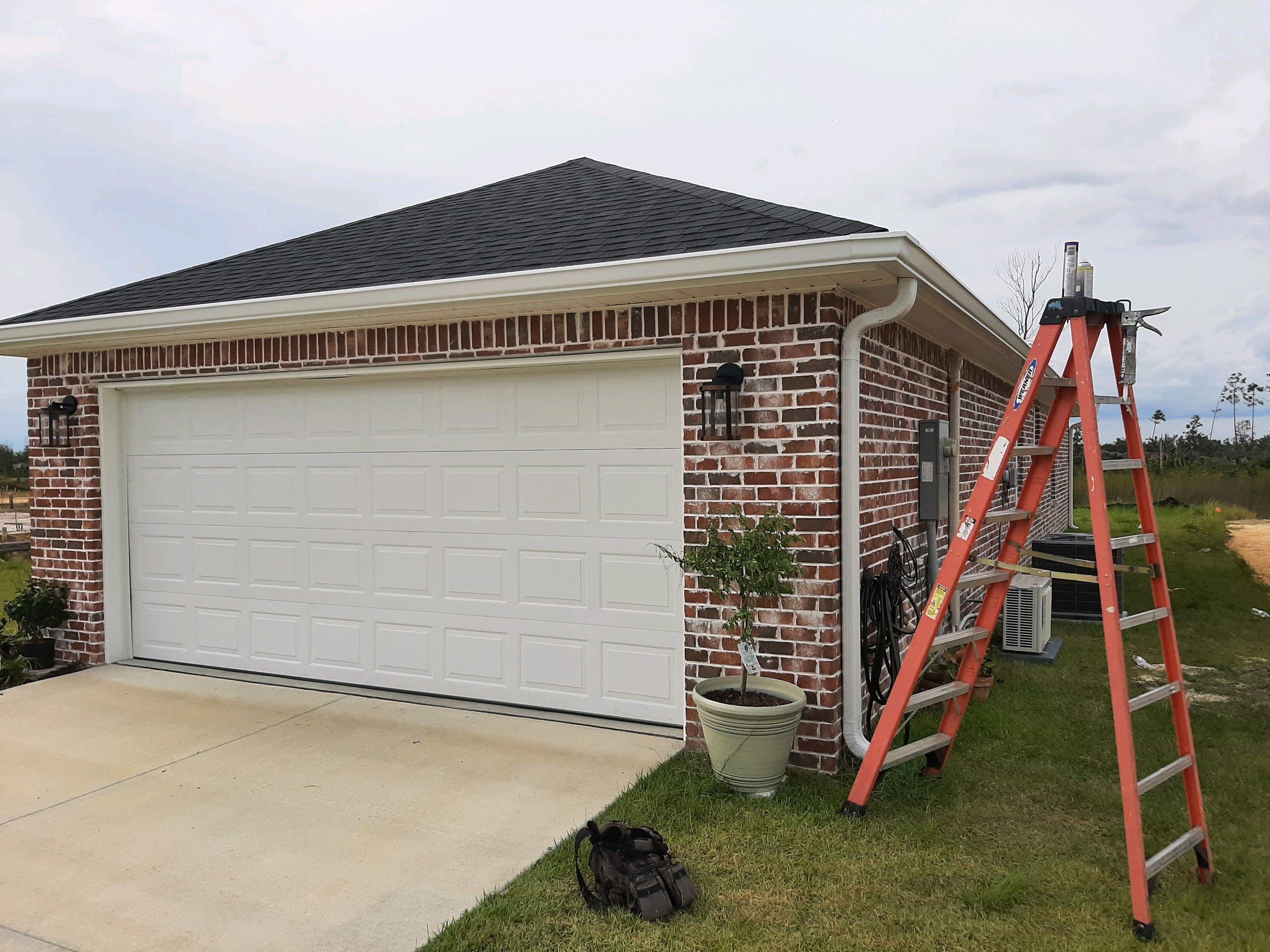 Gutter Installation using K-Style Seamless Gutters by Gutter Professors