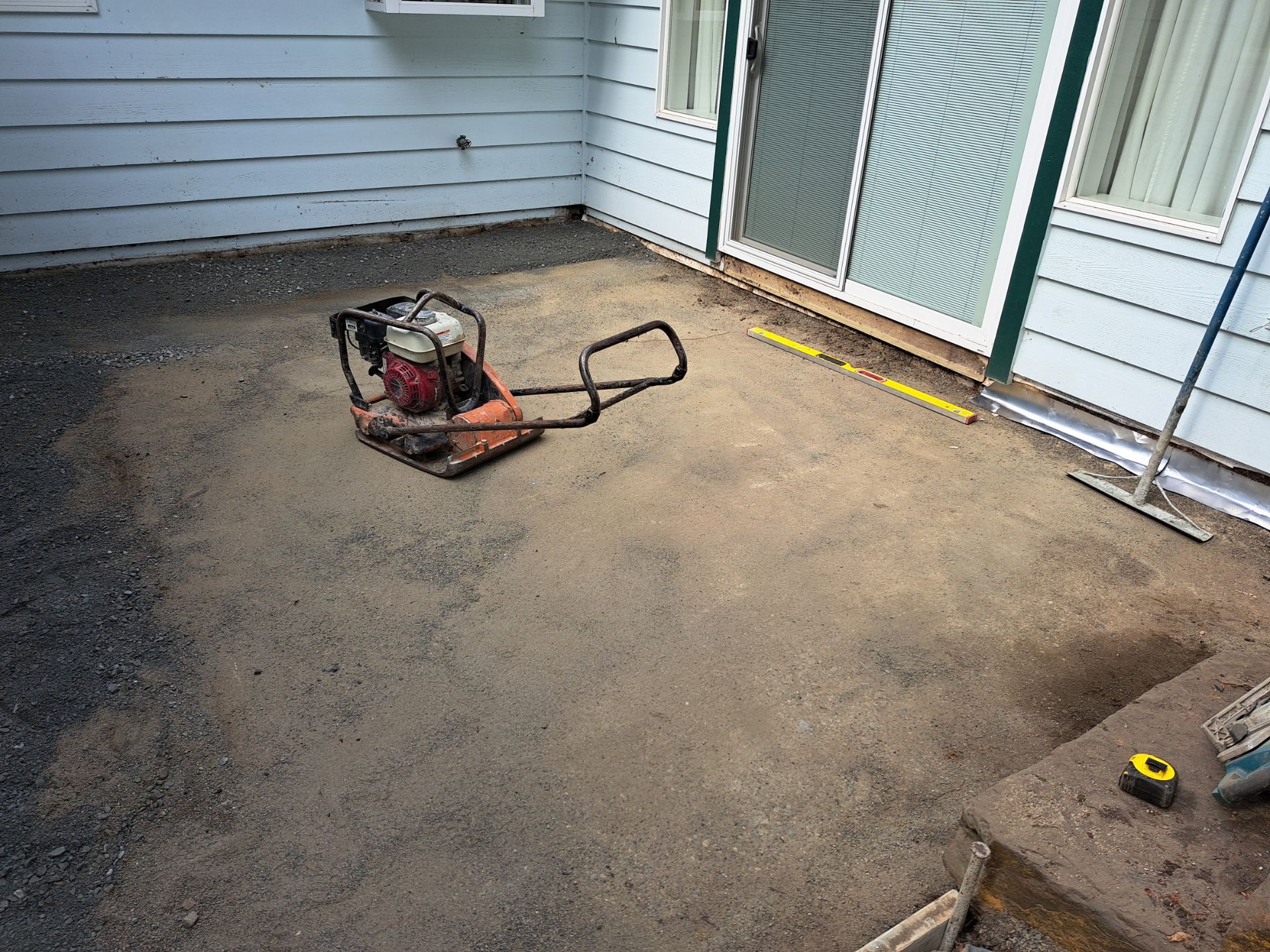 Stamped Concrete Patio and Driveway | Edmonds  by Jireh Asphalt & Concrete Inc 