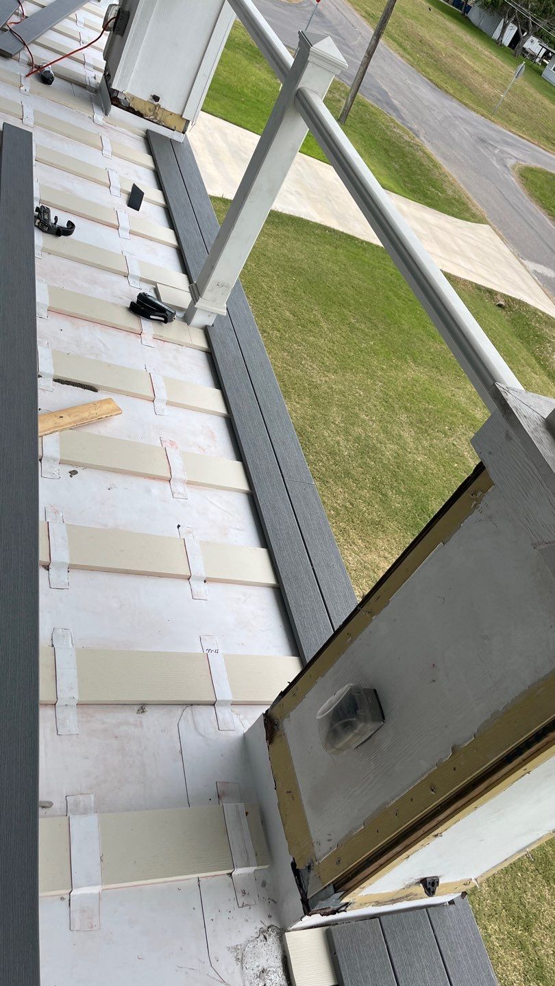 Walk Out Patio Cover by Bayfront Roofing and Construction