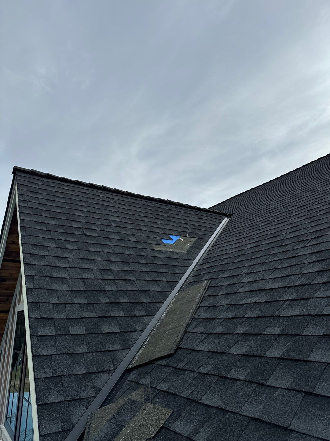 Residential Roofing Installation using GAF Charcoal HDZ by Top Notch Roofing Inc