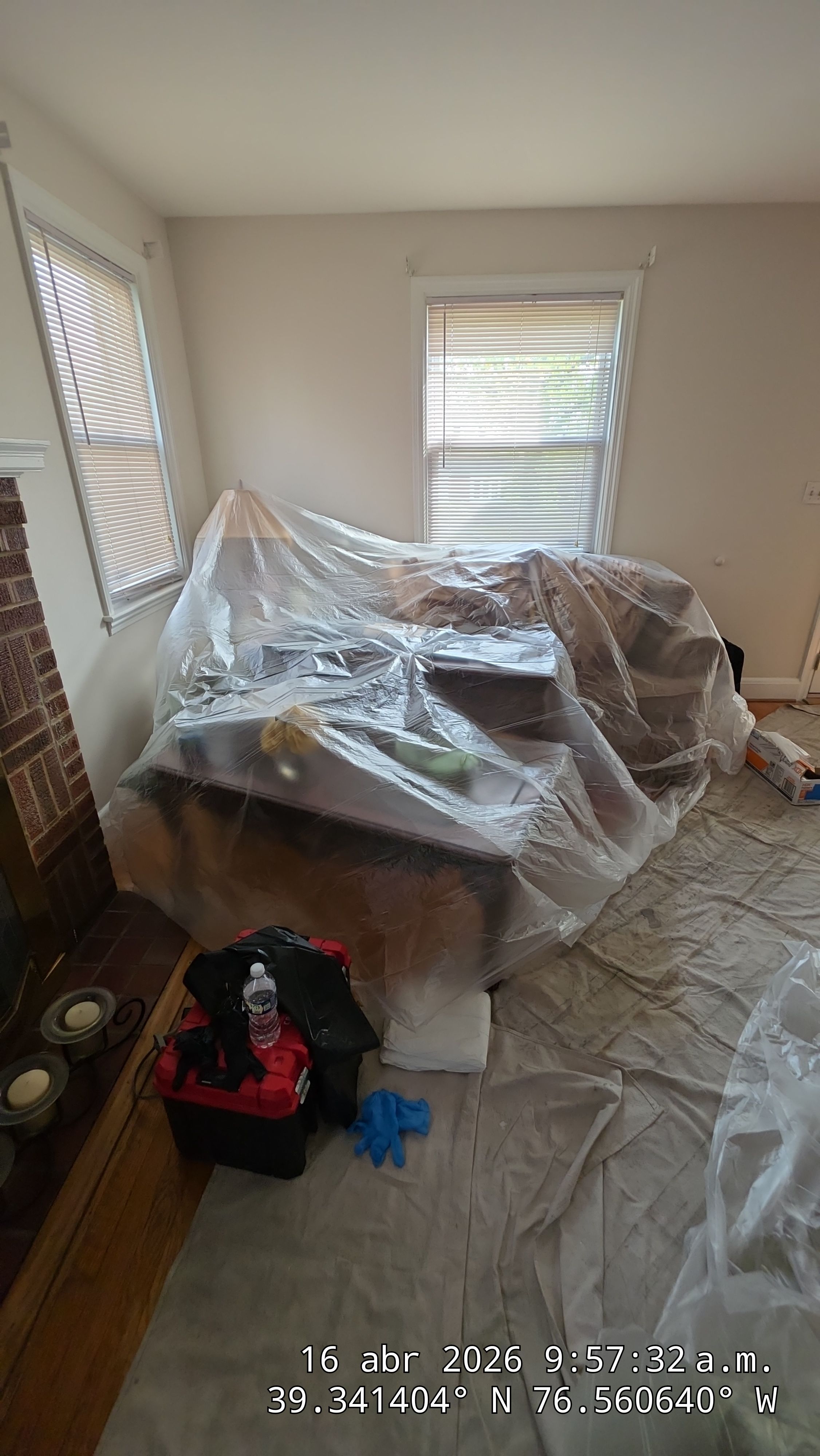 Frozen Pipe Water Damage by ZA&MY SERVICES LLC