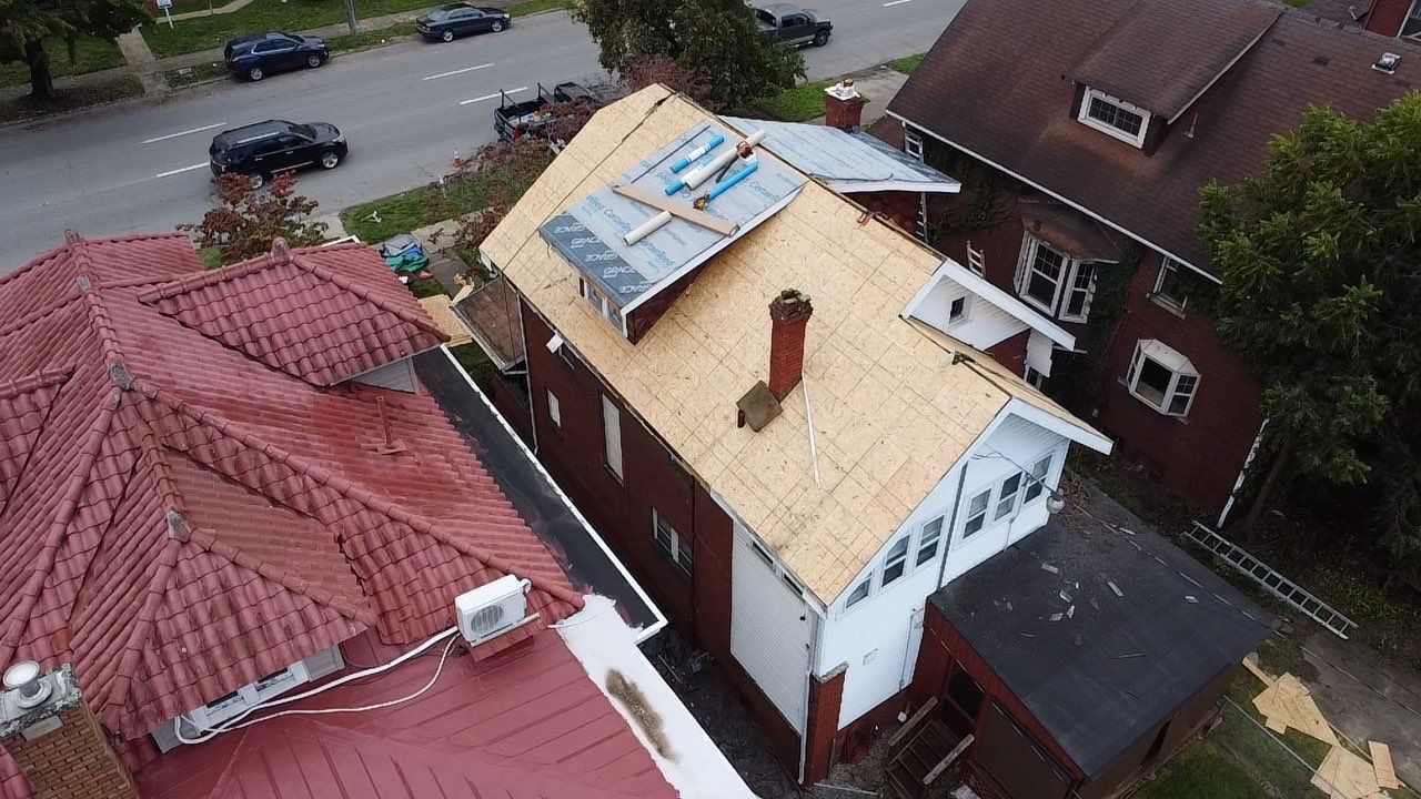 Adkins Project  by Fahey Roofing + Contracting