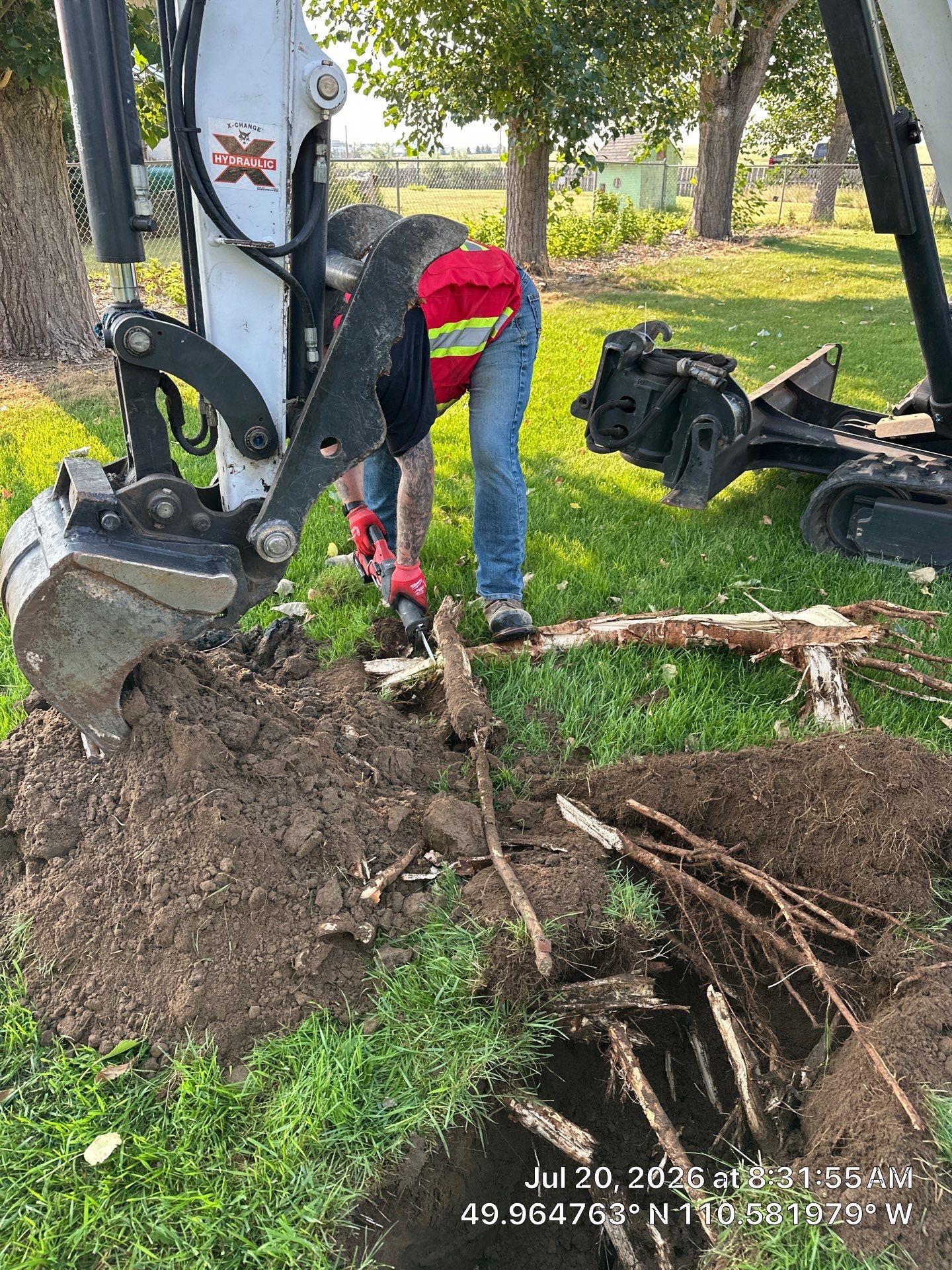 Septic System Pump Replacement and Sewer Line Root Removal in Dunmore by Septic Medic Inc.