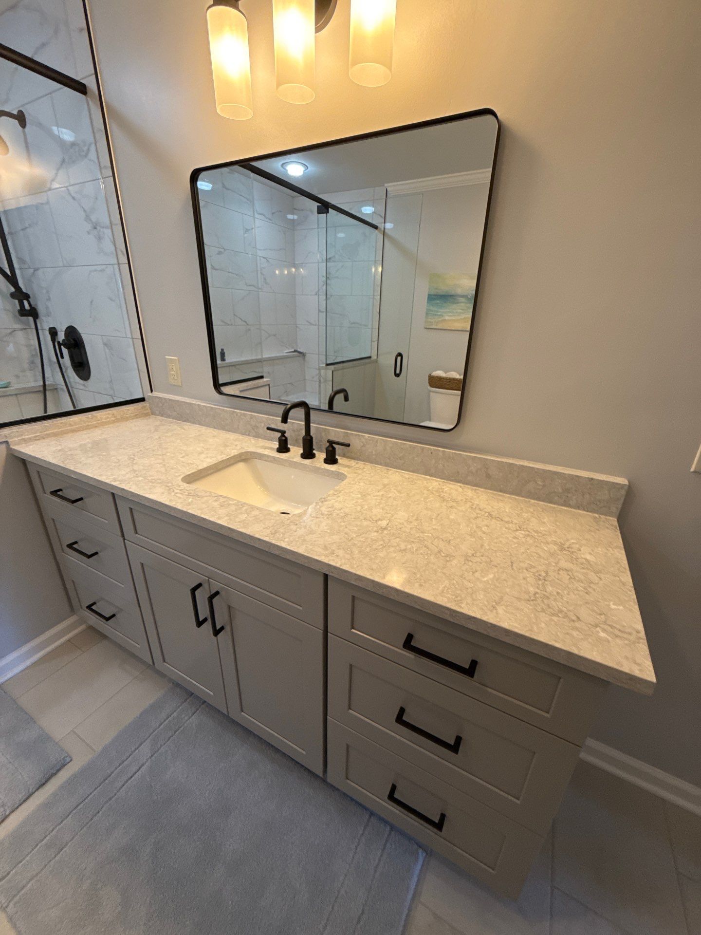 Langley Bathroom Remodel by Integrity Tile and Home LLC