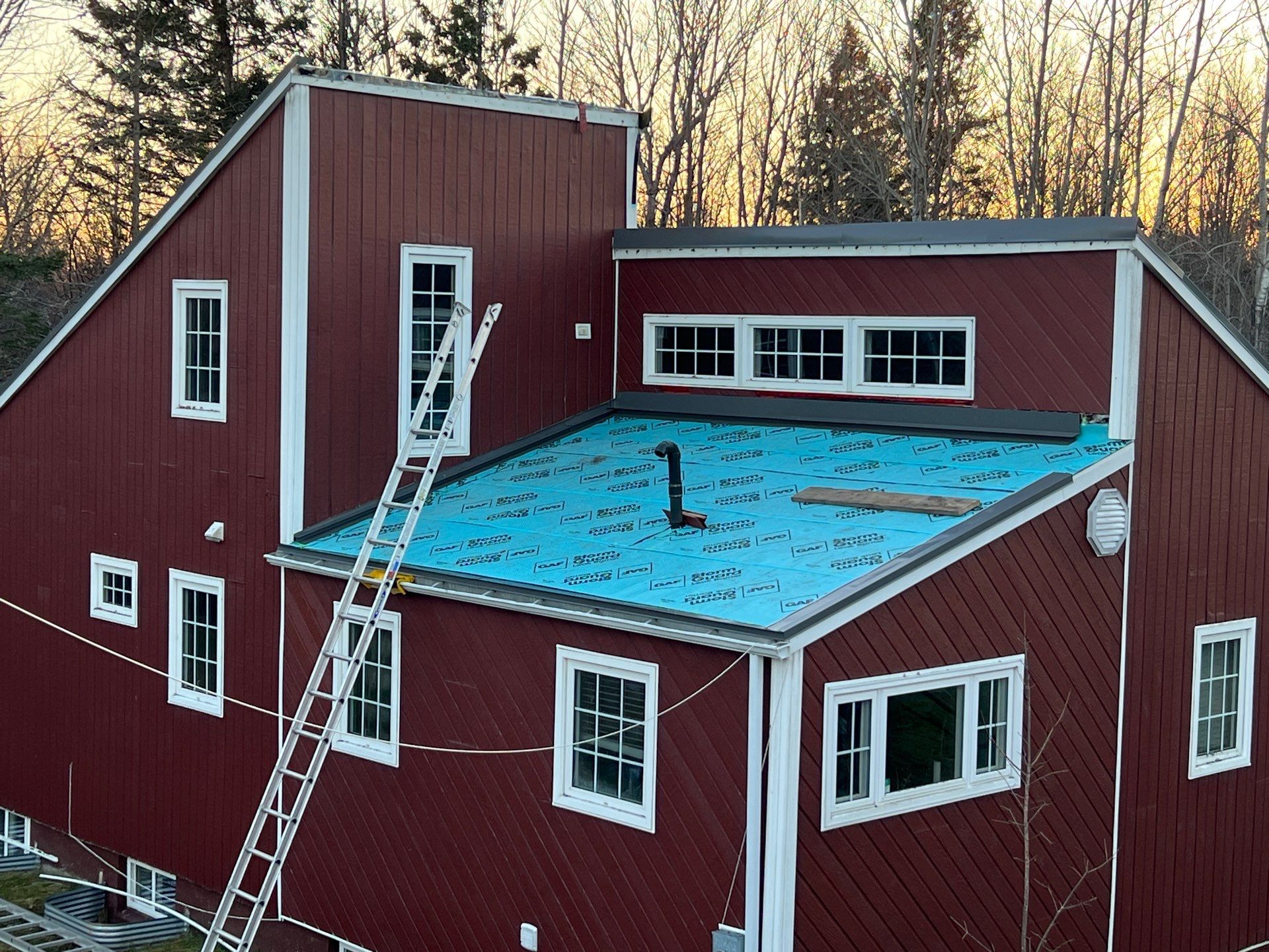 Residential Roofing Installation using Ideal Steel Standing Seam  by Artisan Roofing & Home Improvements Inc.
