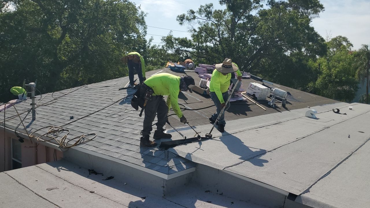 Project in St. Petersburg 33710 by Mitchell Roofing Company LLC 