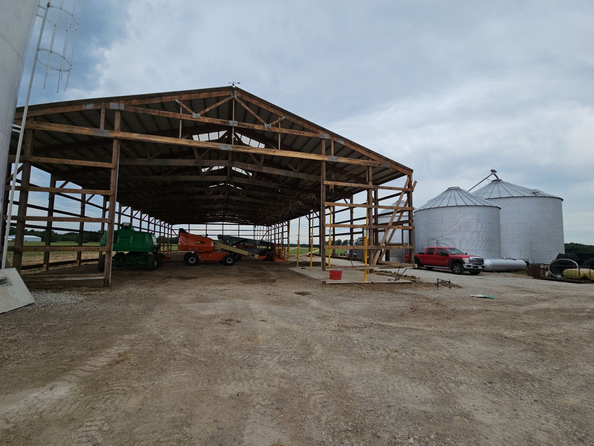 Raise post frame building by Dagny Builders