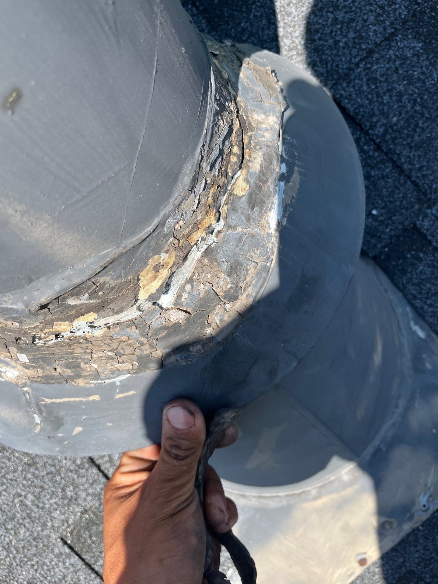 Hail Damage using Owen's Corning Duration (Lifetime) Shingles by Roof Repair Company