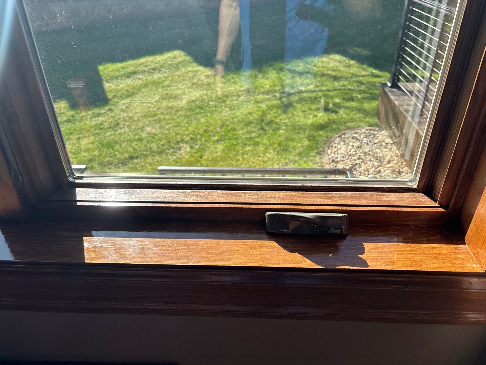 Interior Wood Window Trim and Door Frame Finishing in Sioux Falls by Select Painting, Coatings & Garage Cabinets