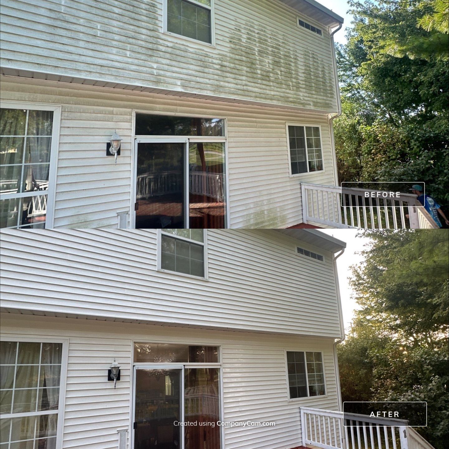 Project in Mundelein by Simmons Power & Soft Washing