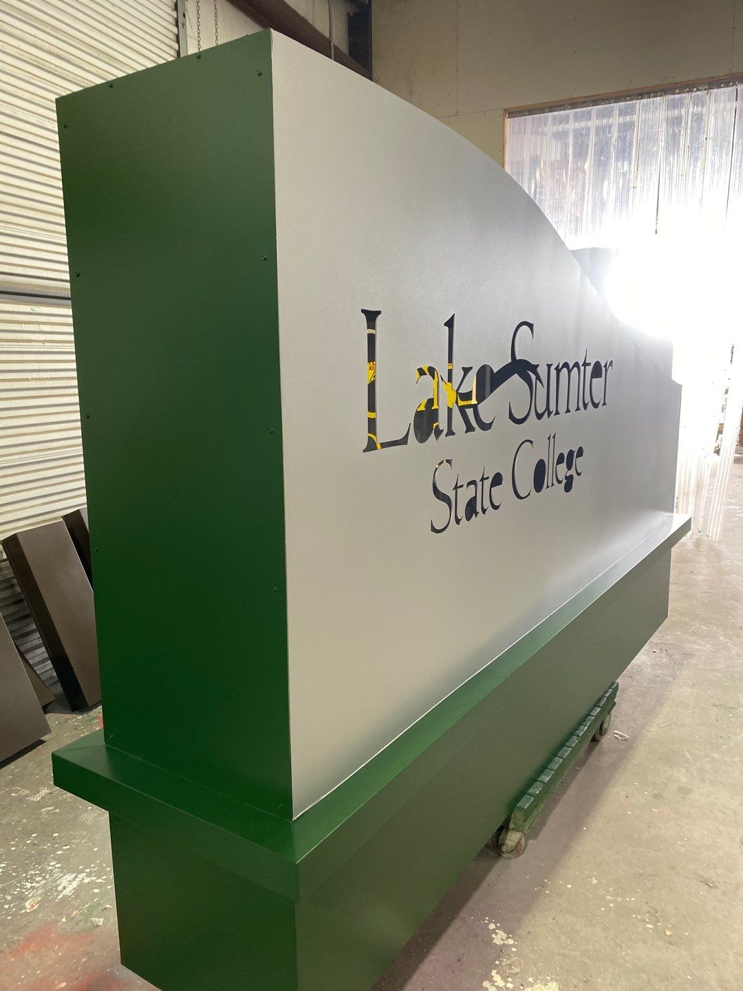 Monument Sign for Lake Sumter State College by SignCrafters