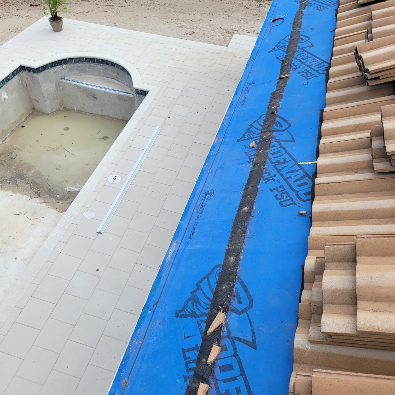 Residential Roofing Repair using Concrete Tile by Four Peaks Roofing