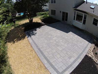 Backyard Transformation using Techo-Bloc Pavers