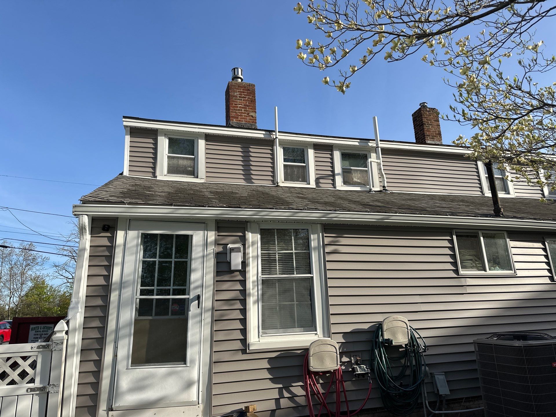Roof Replacement with Owens Corning TruDefinition Shingles in Midnight Plum by Mighty Dog Roofing of Greater Middlesex County