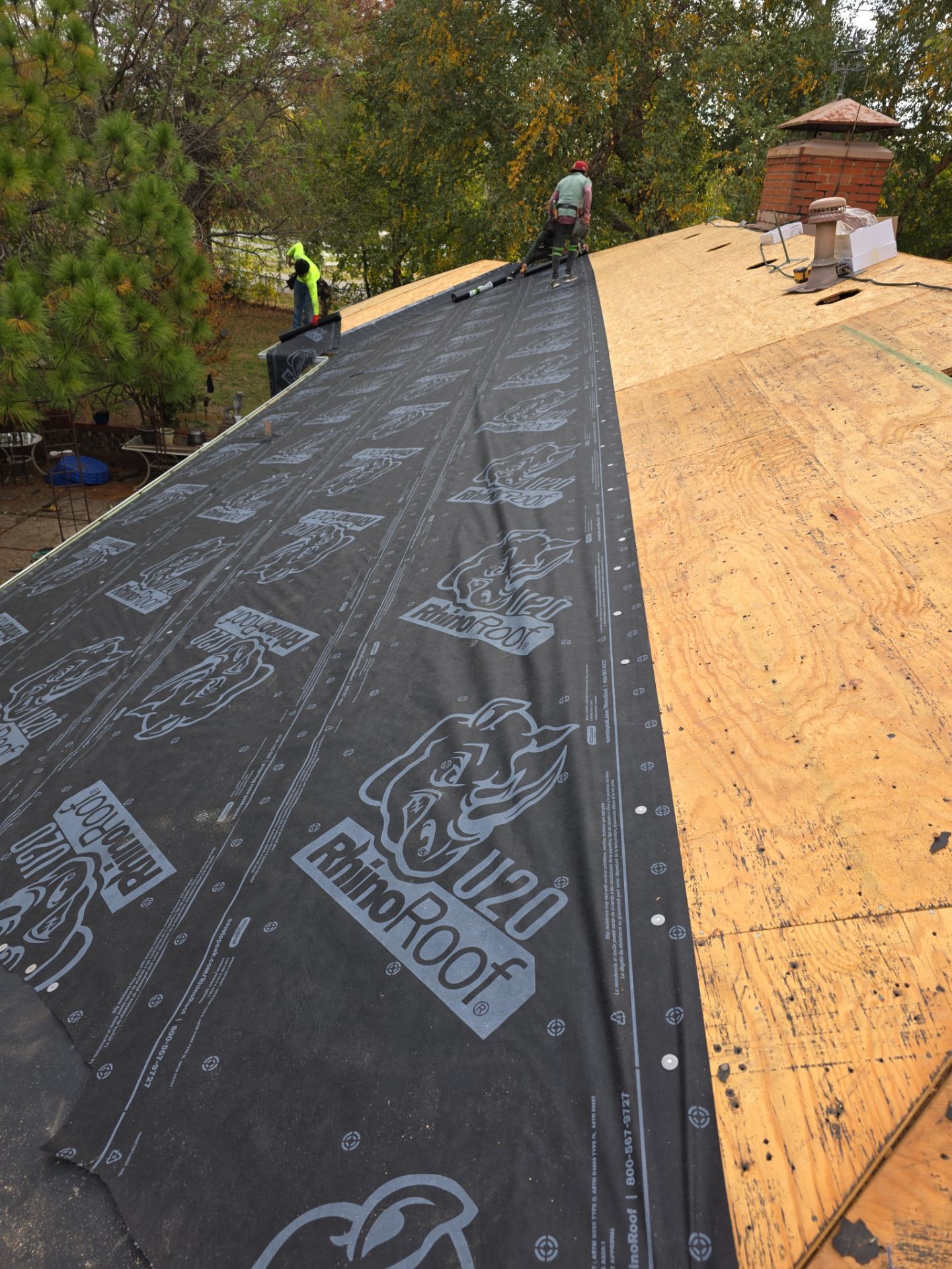 Project in Tulsa by Decor Roofing & Restoration