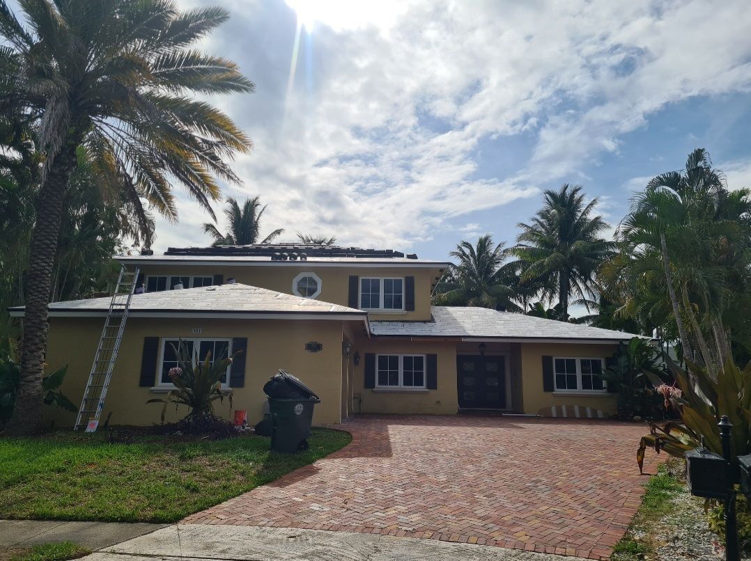 Residential Roofing Installation using Eagle Roofing Tile by BLUES BROTHERS ROOFING