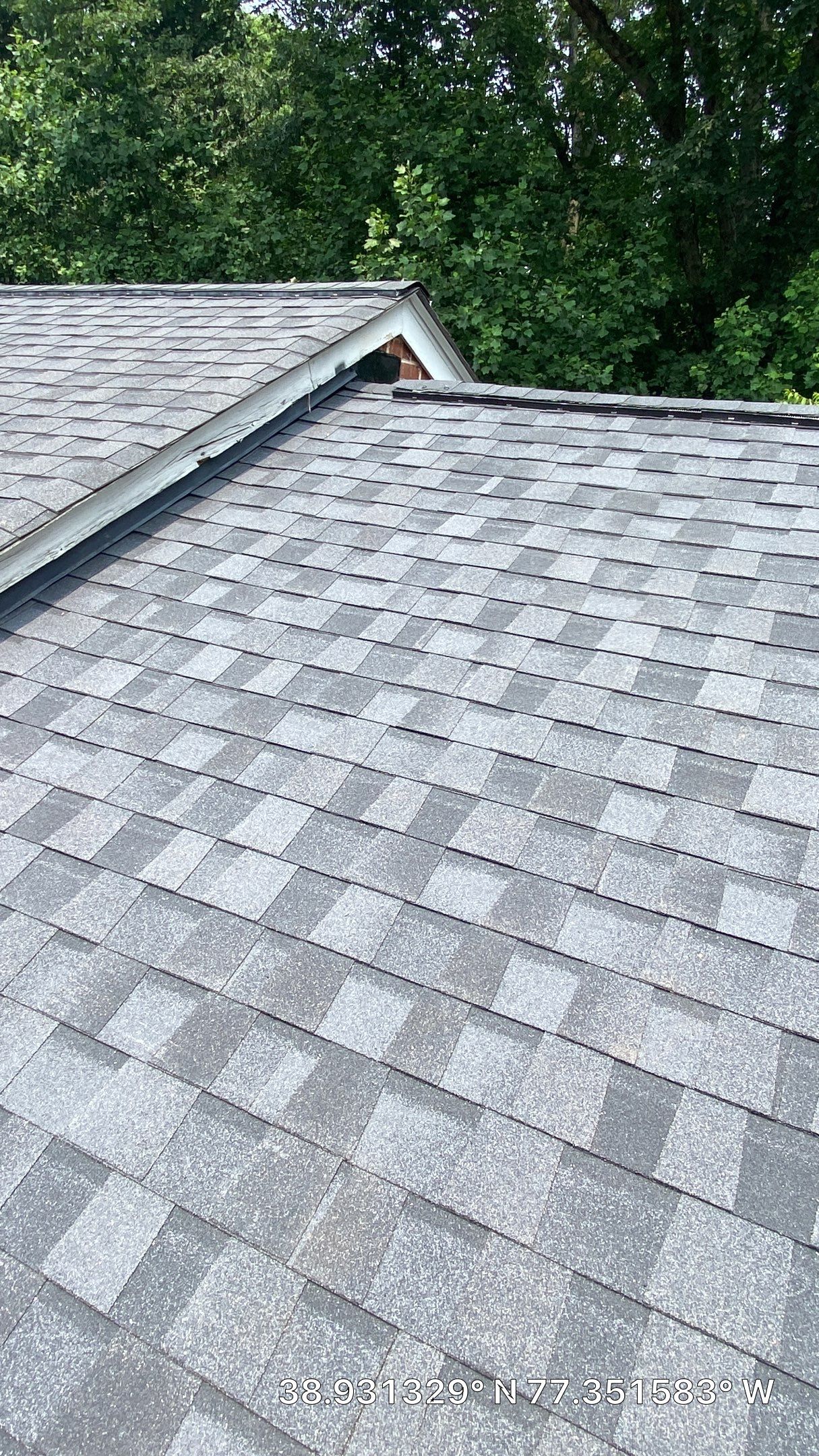 Reston: CertainTeed Landmark Pro Architectural Shingles in Max Def Moire Black by RM Banning, Inc.