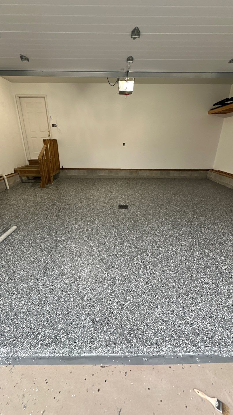 Wombat Garage Project in Pittsburgh by Floors in a Day, Inc