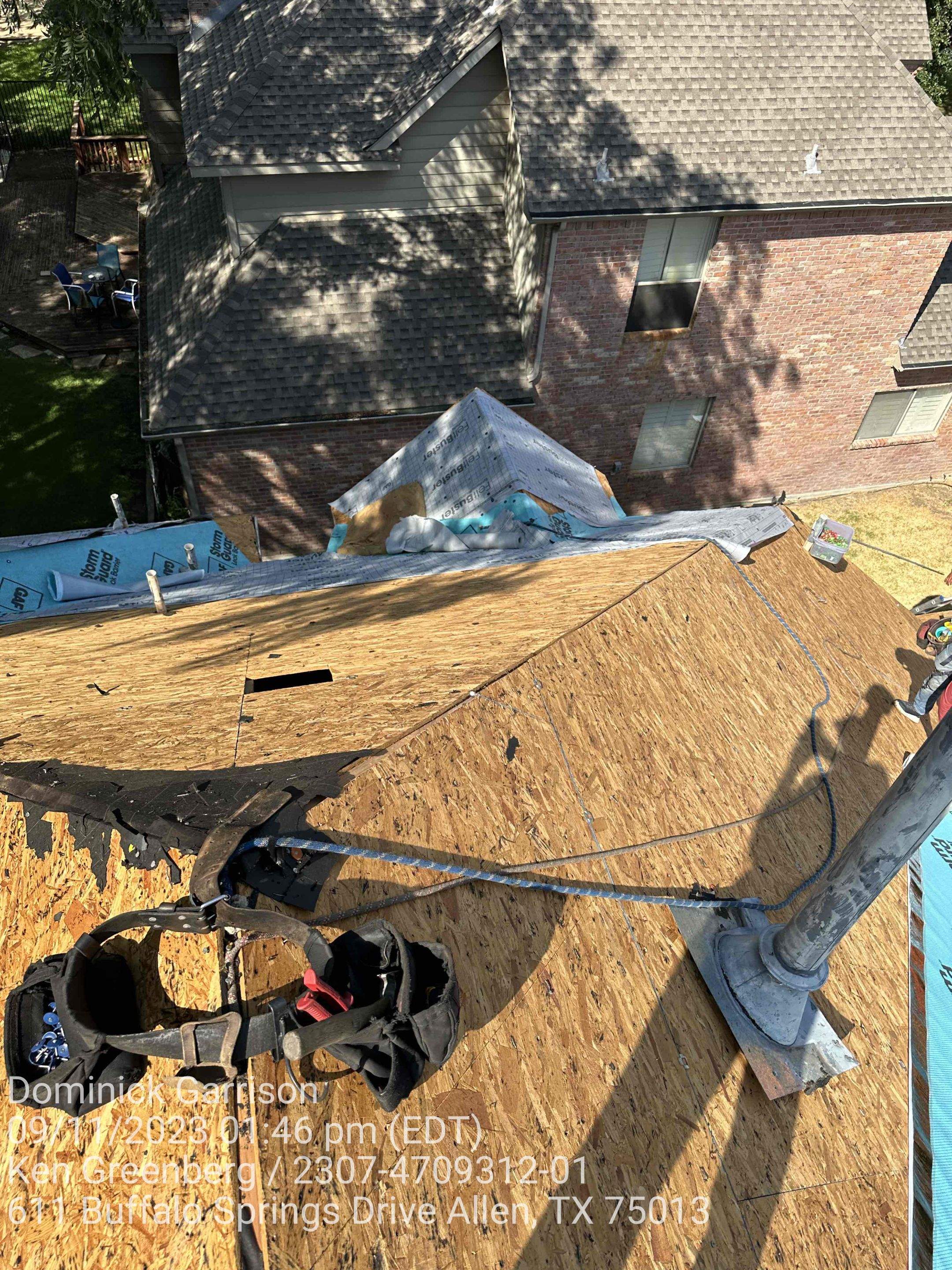 Project in Allen by Zeus Exteriors