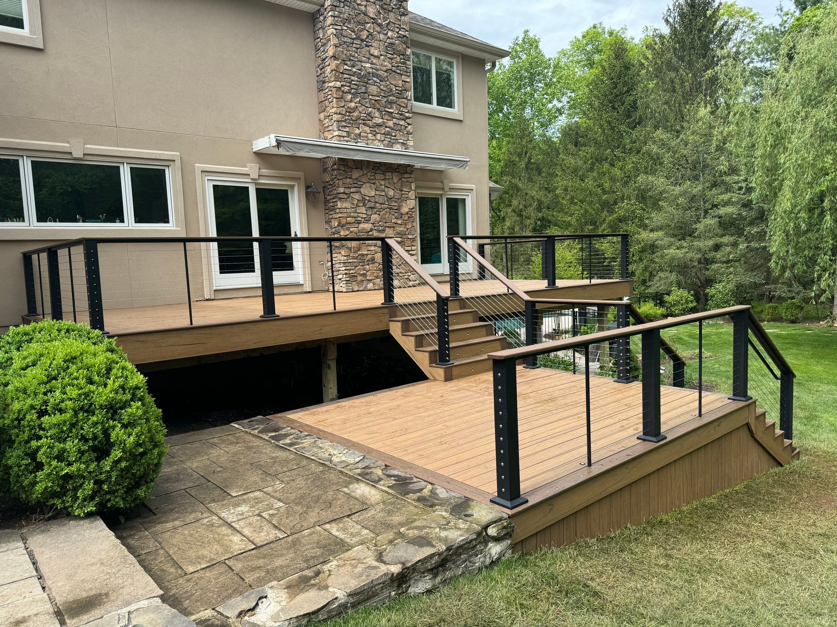 Deck Resurface with Extension by deck guardian