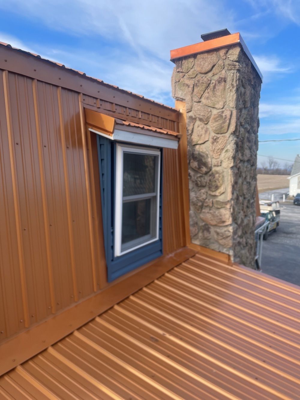 New Copper Metal Roof by Starway Roof Systems
