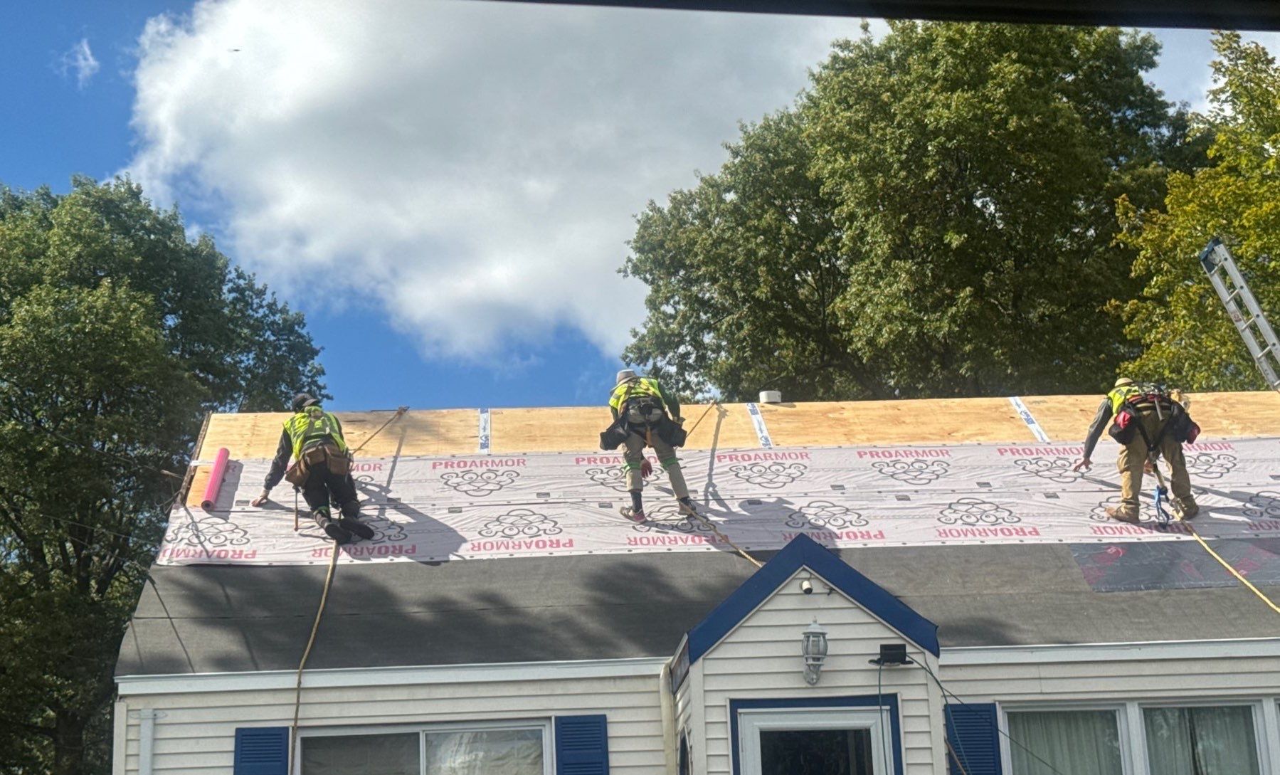 Owens Corning Duration: Harbor Blue in Hartford by Golden Shield Roofing
