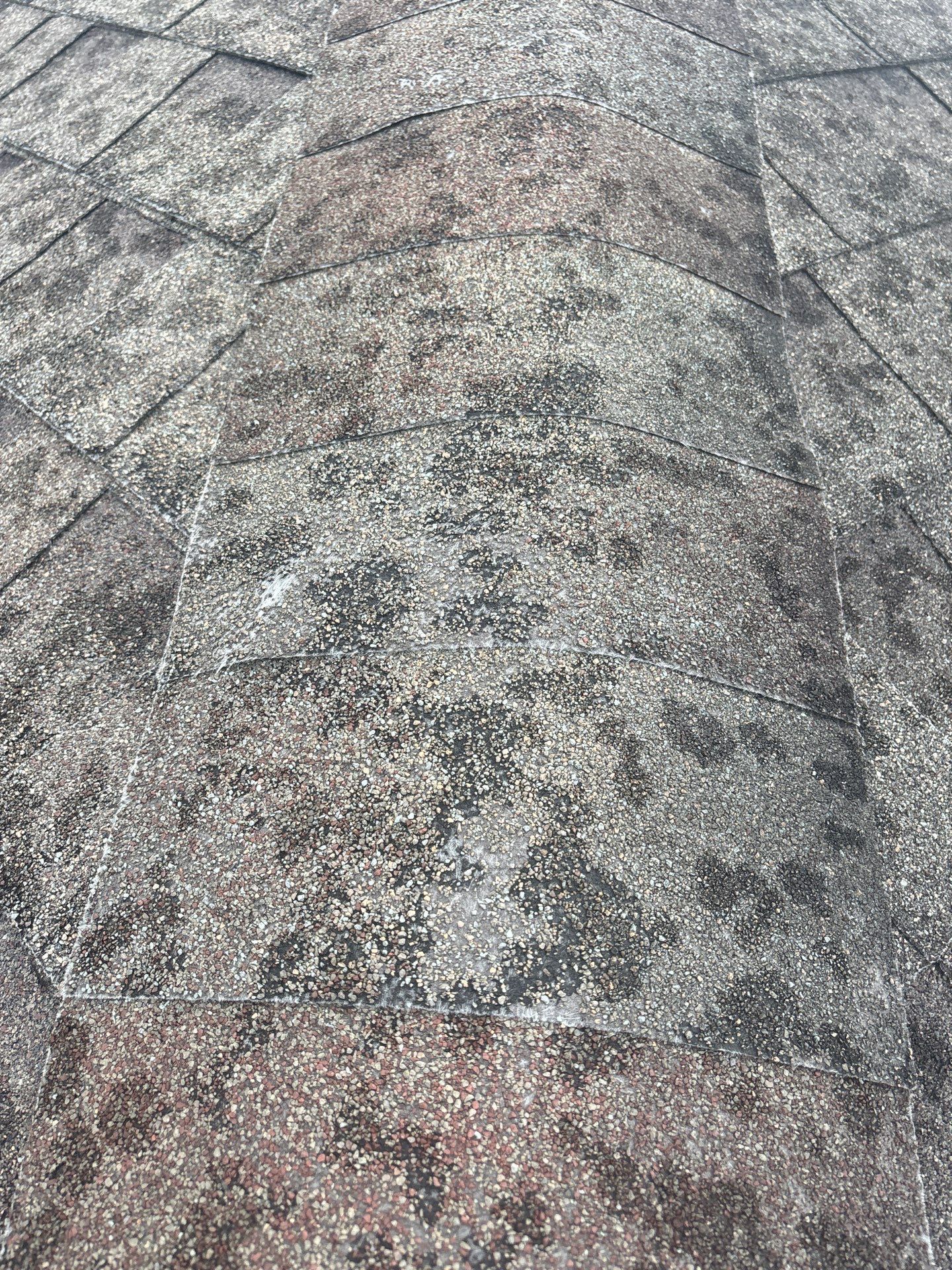 Hail Damage using Owen's Corning Duration (Lifetime) Shingles by Roof Repair Company