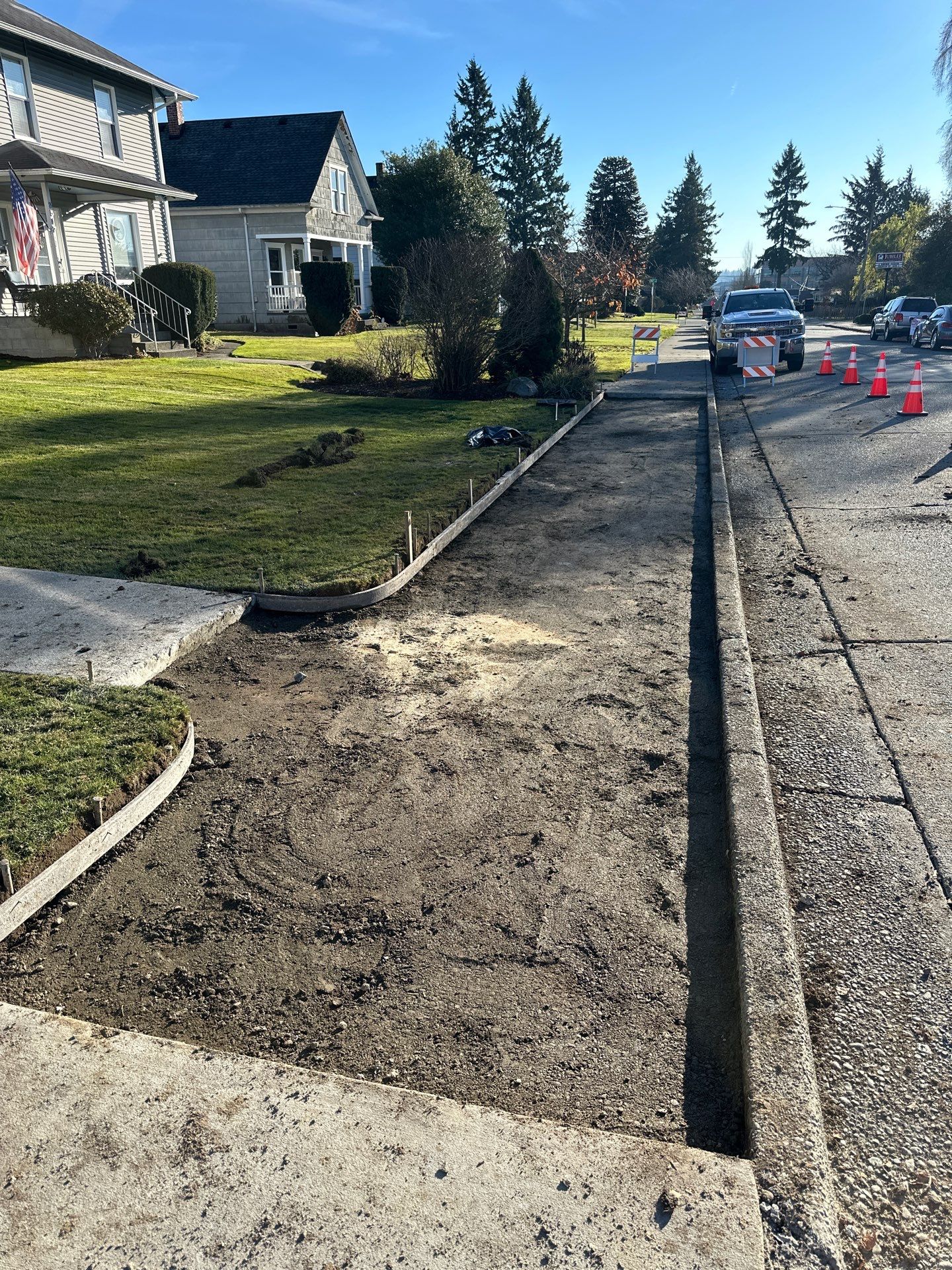 Opal Blue | Concrete Sidewalk by Jireh Asphalt & Concrete Inc 