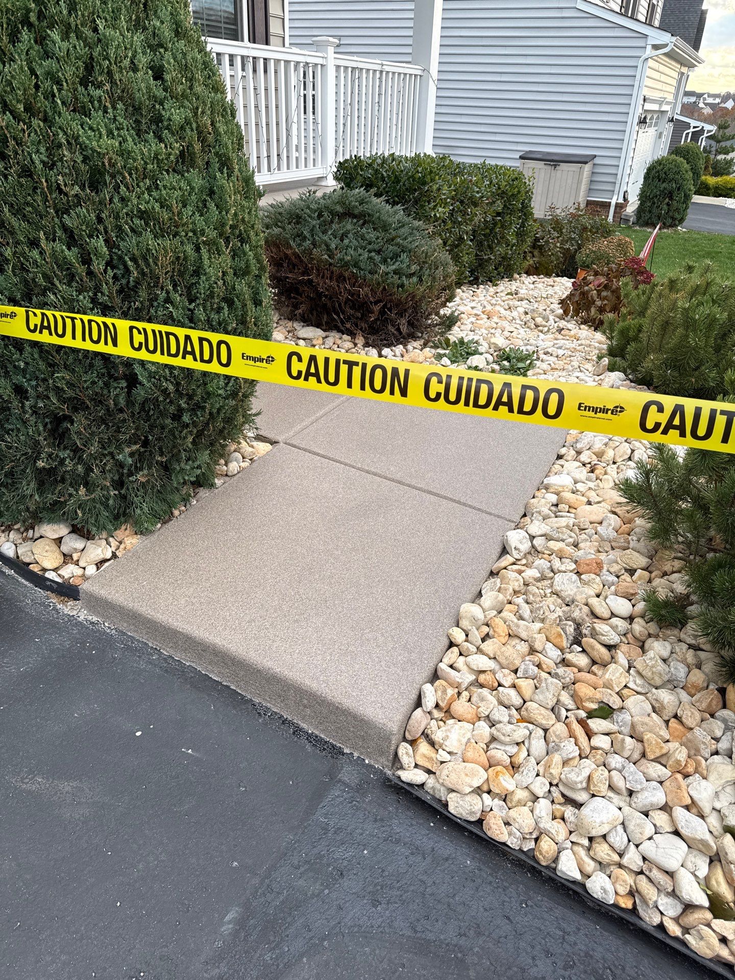 Porch + Garage Project in Oakdale by Floors in a Day, Inc