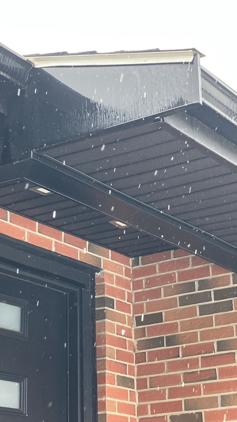 Black Gutters and Trim Can Really Transform the Look of a Home by Gutter Pro Enterprises