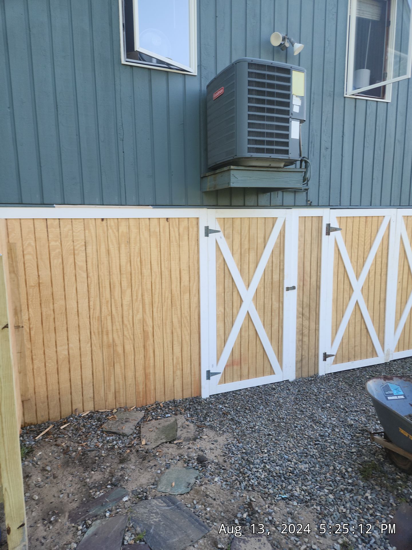 Siding Repair using New wood siding using T1-11 by A Plus Exterior