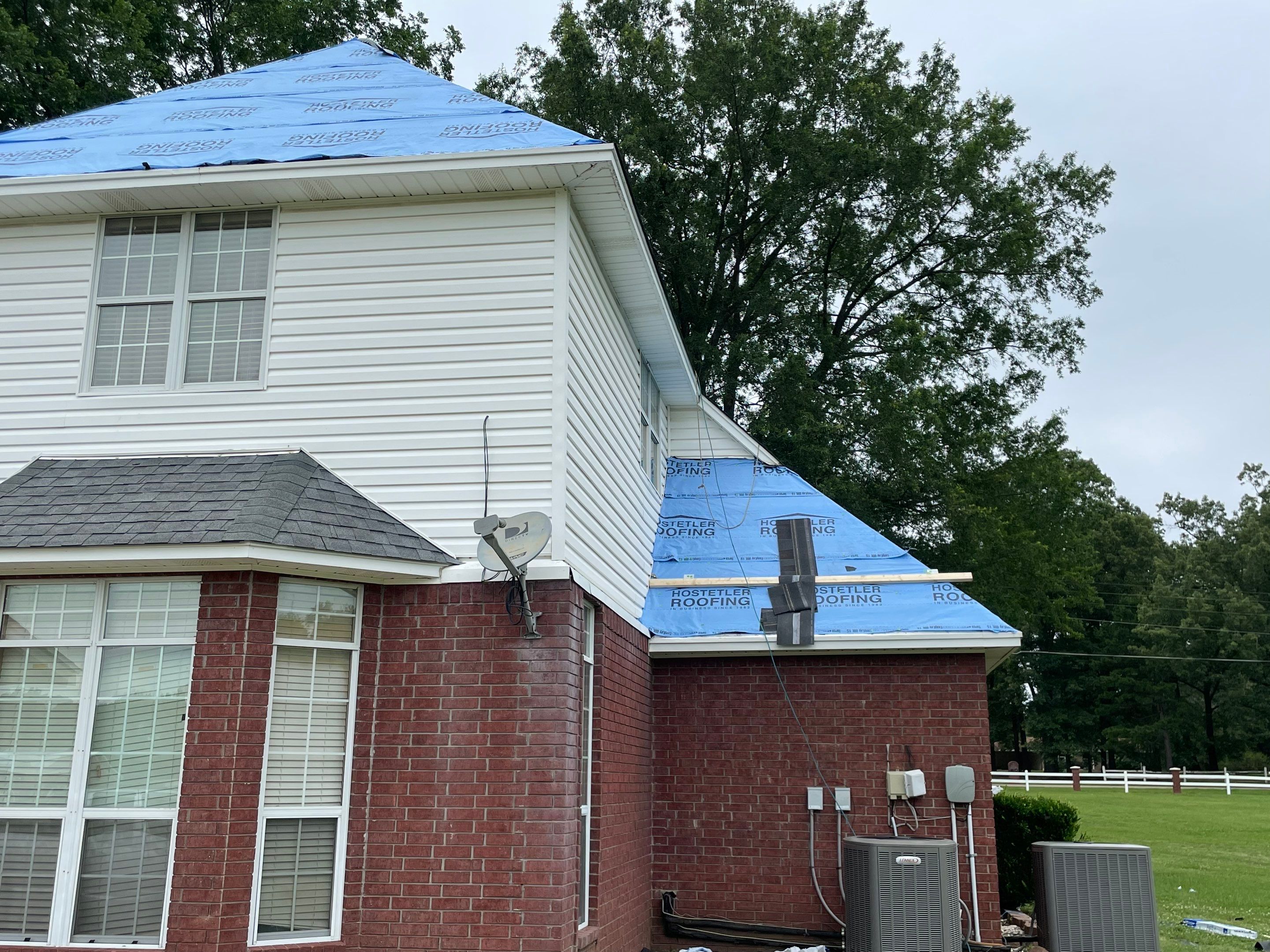 Storm Restoration Reroof: 40 Year Impact Rated Architectural Shingles by Hostetler Roofing