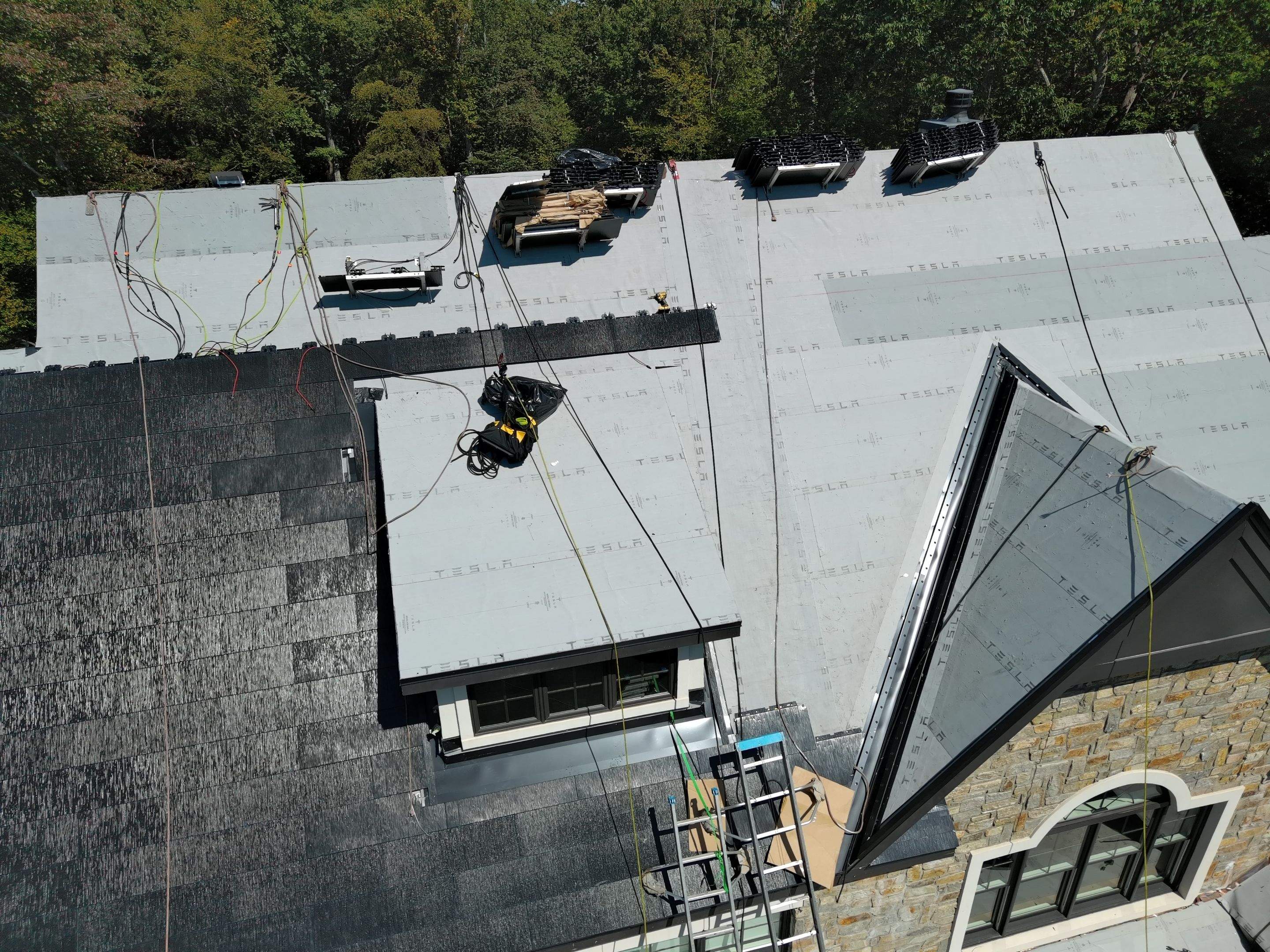 STUNNING Tesla Solar Roof in Virgina by American Home Contractors