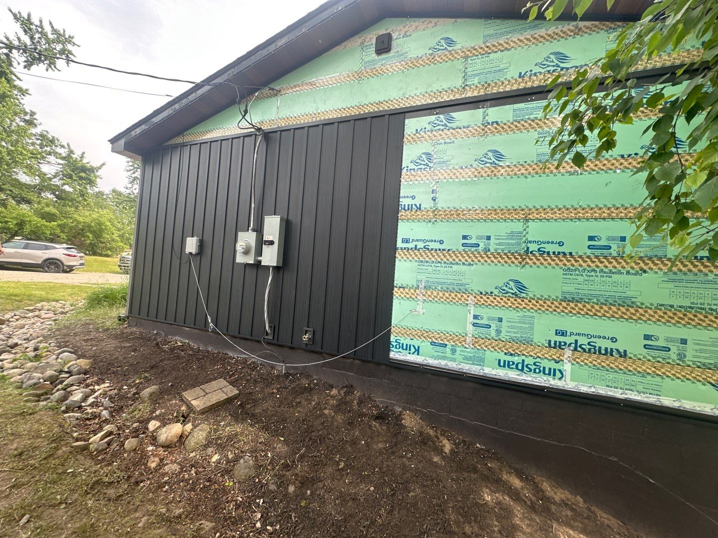 Siding Replacement using Alside Gray Oak by 180 Contractors